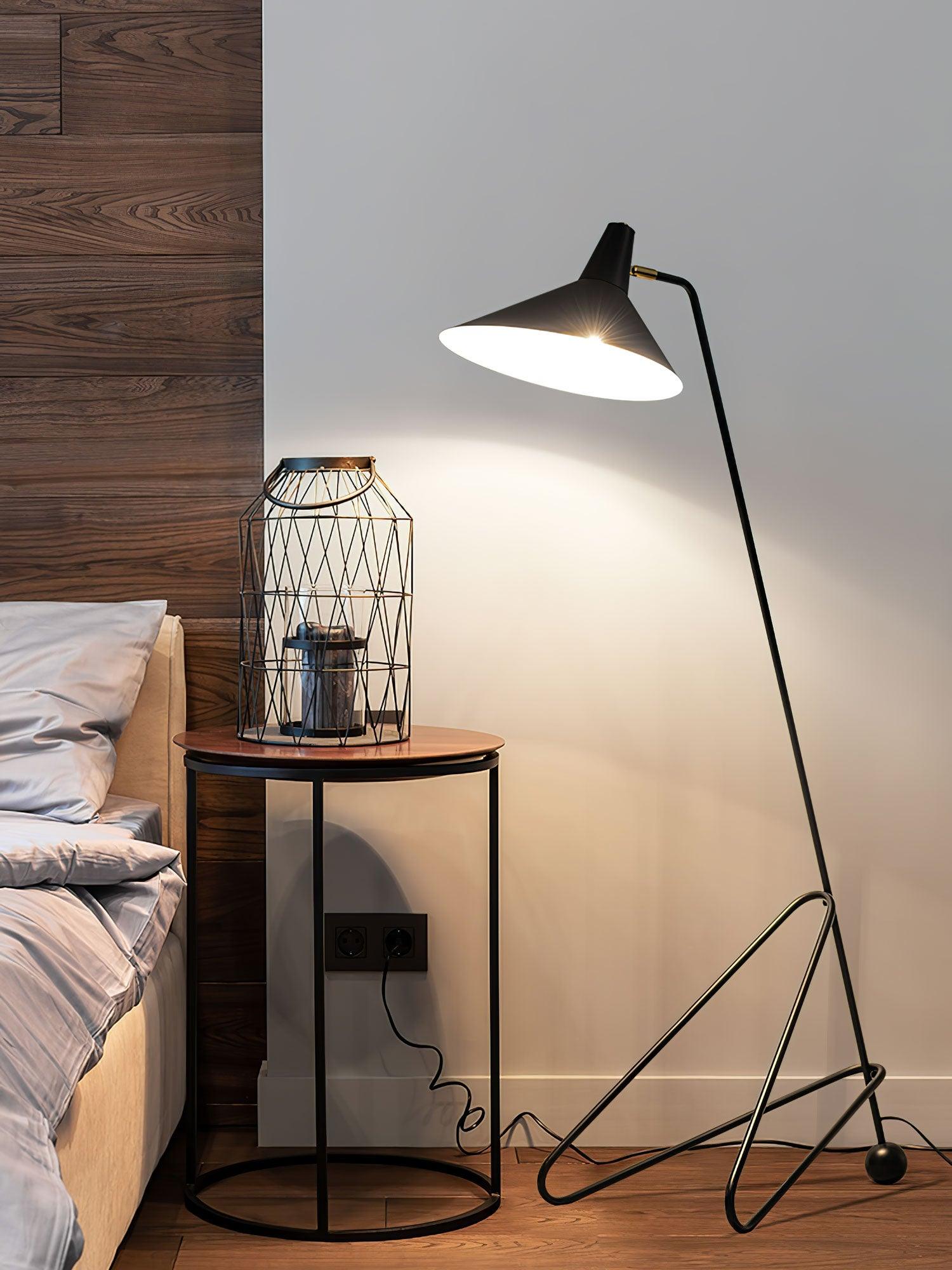 Kael Modern Industrial Floor Lamp-Neutral Decor