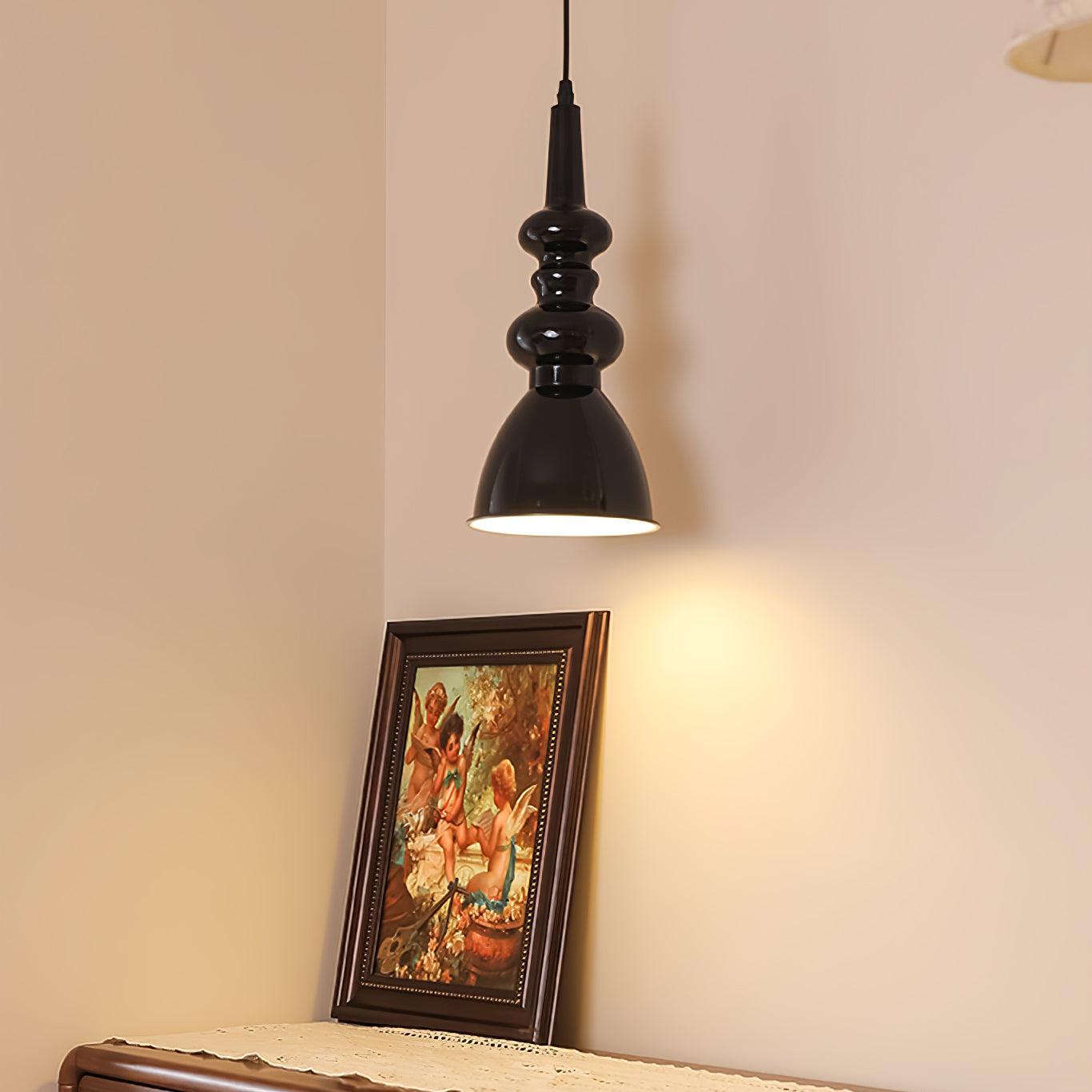 Hven Nordic Art Noir Pendant Light-Neutral Decor