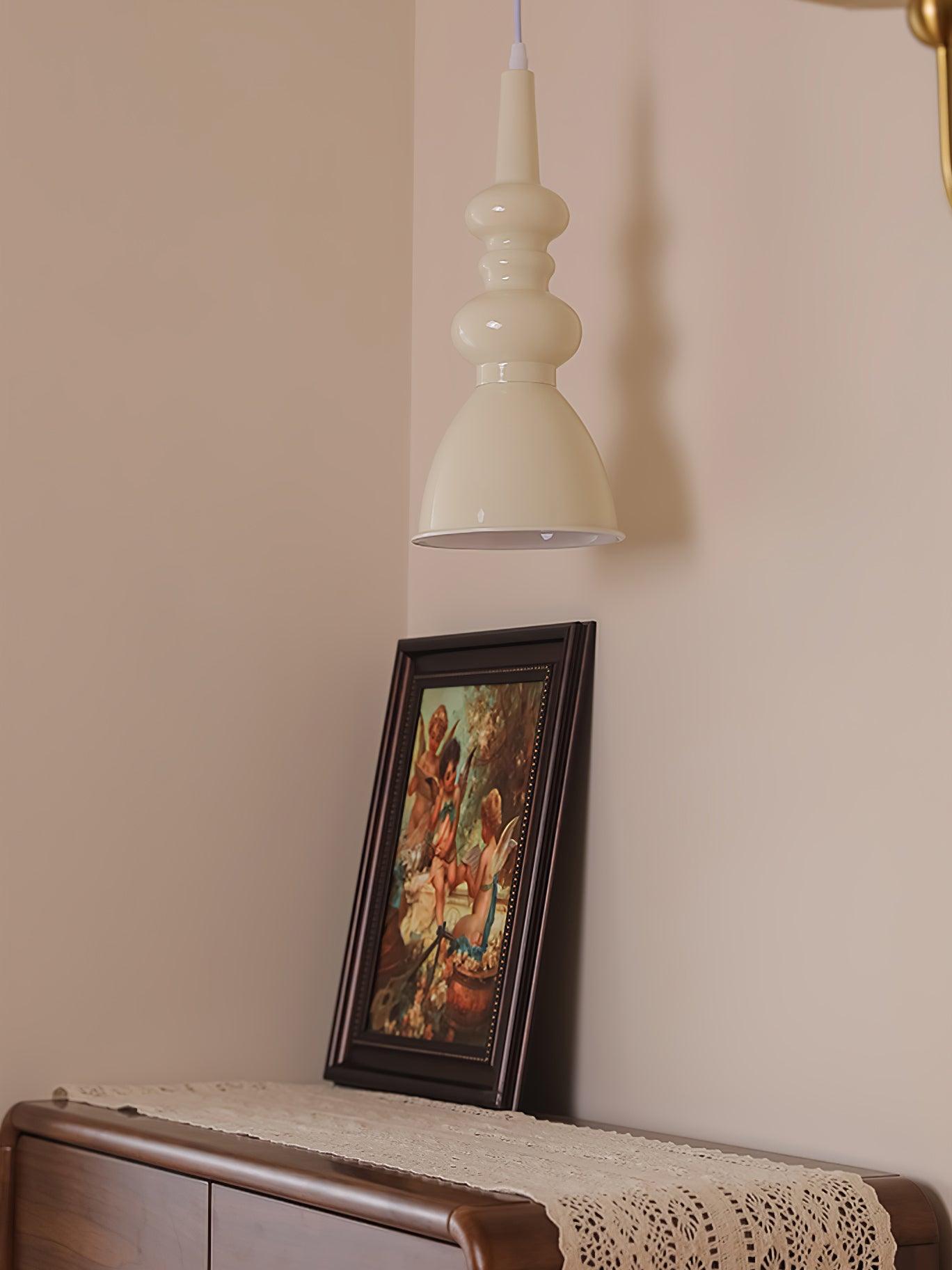 Hven Nordic Art Noir Pendant Light-Neutral Decor