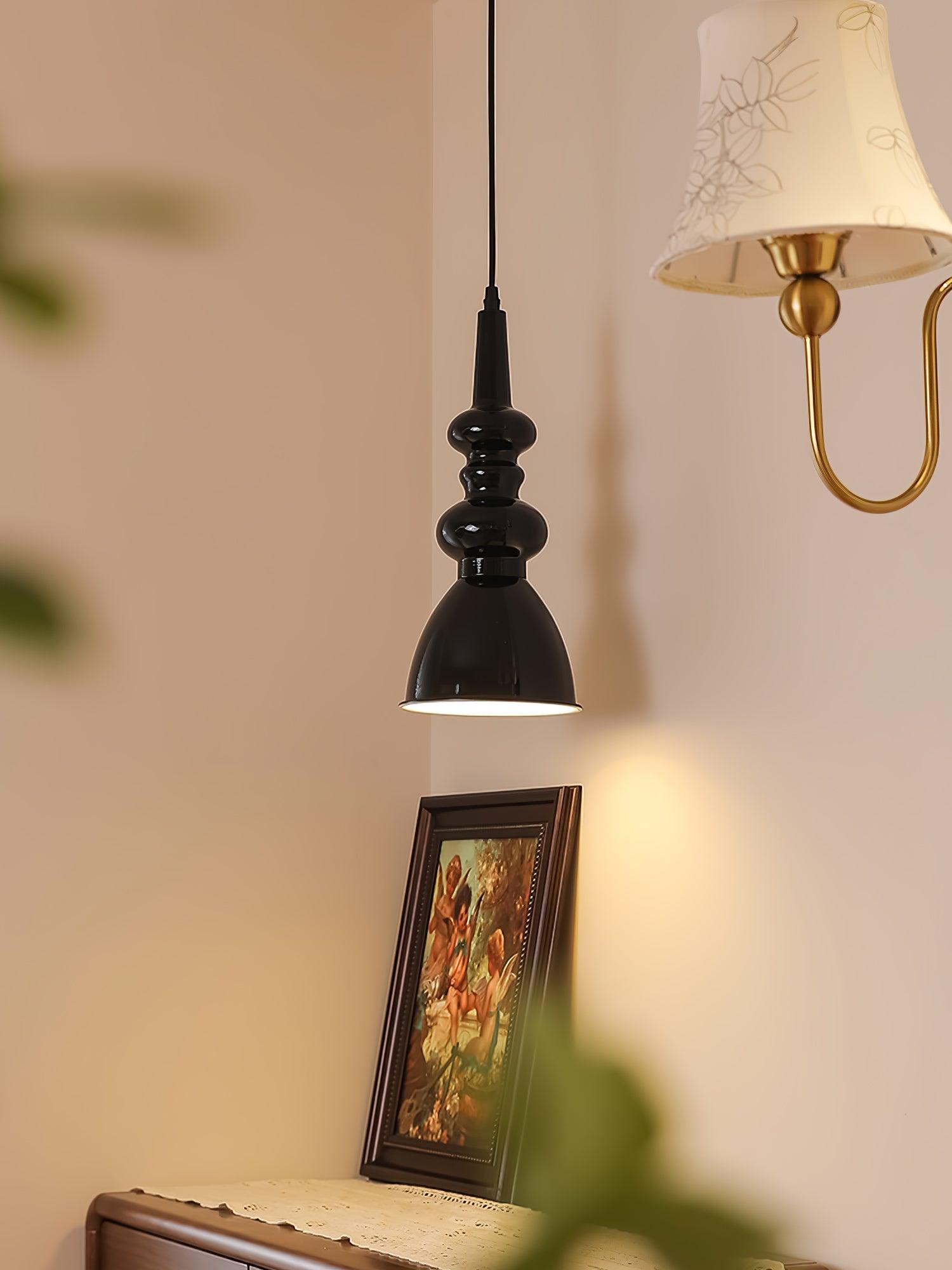 Hven Nordic Art Noir Pendant Light-Neutral Decor