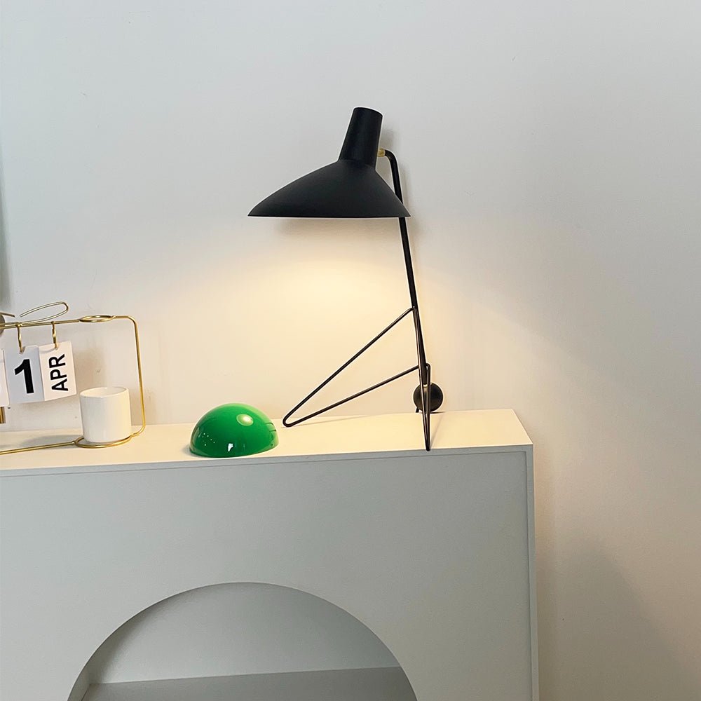 Pivot Industrial Table Lamp-Neutral Decor