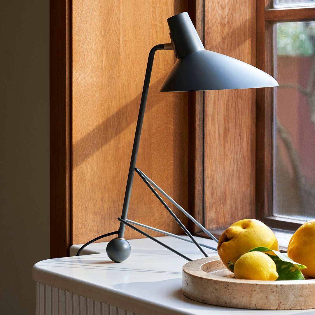 Pivot Industrial Table Lamp-Neutral Decor