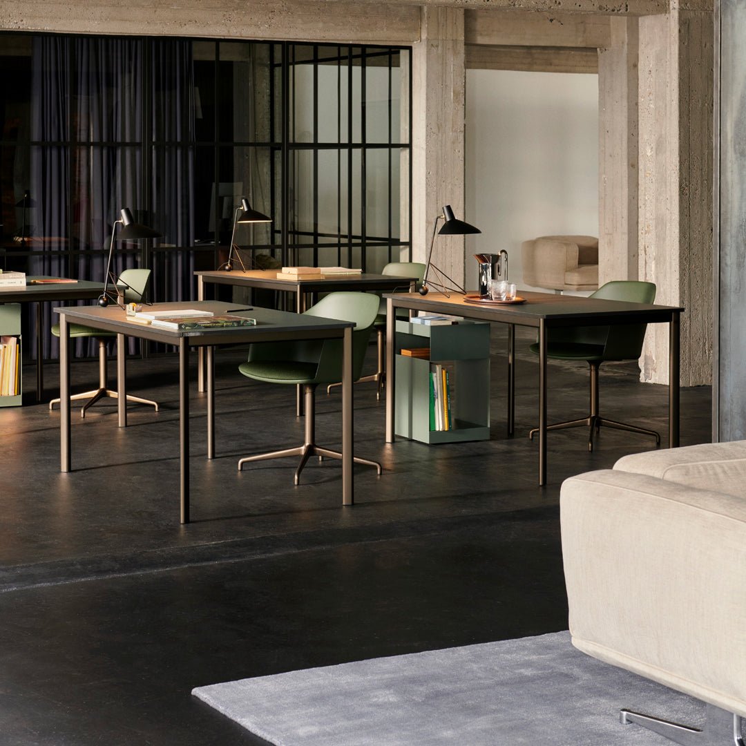 Pivot Industrial Table Lamp-Neutral Decor
