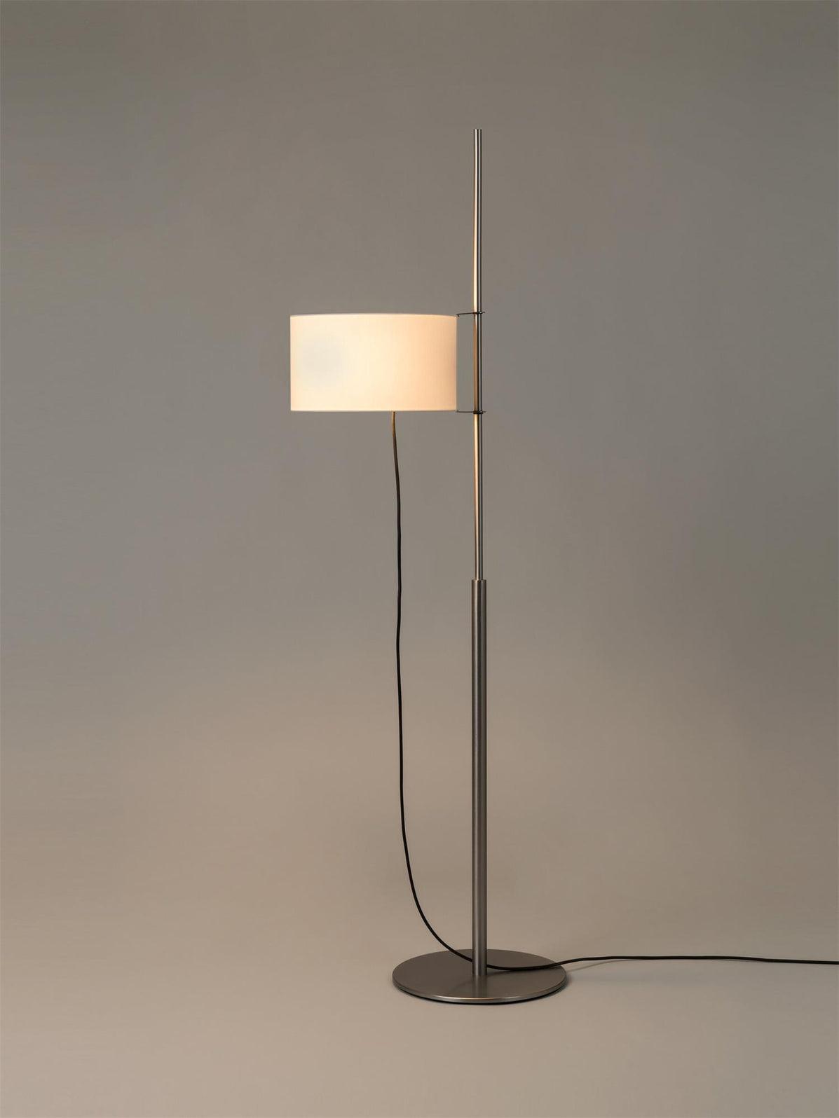 Vindis Wood Fabric Floor Lamp-Neutral Decor