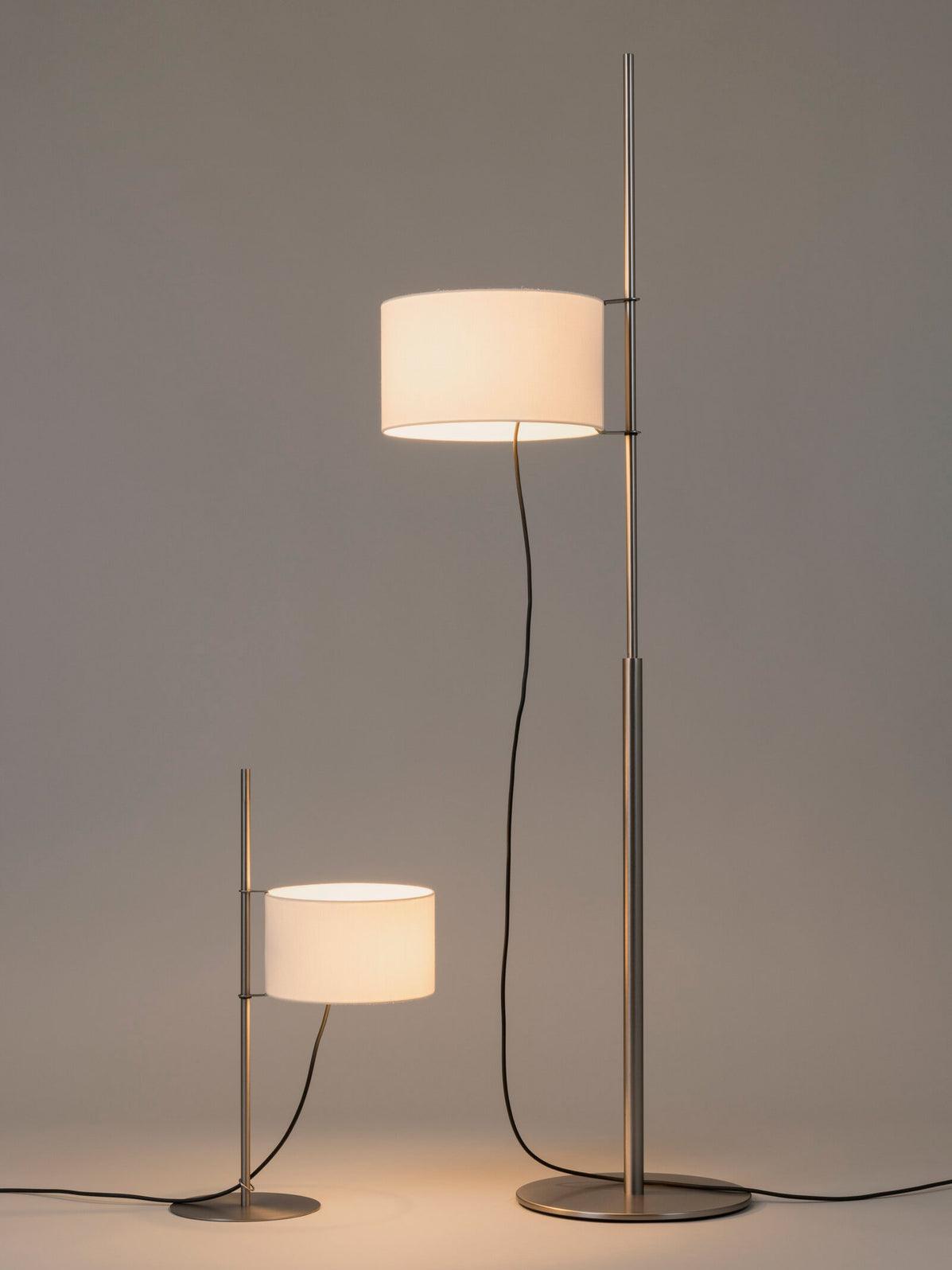 Vindis Wood Fabric Floor Lamp-Neutral Decor