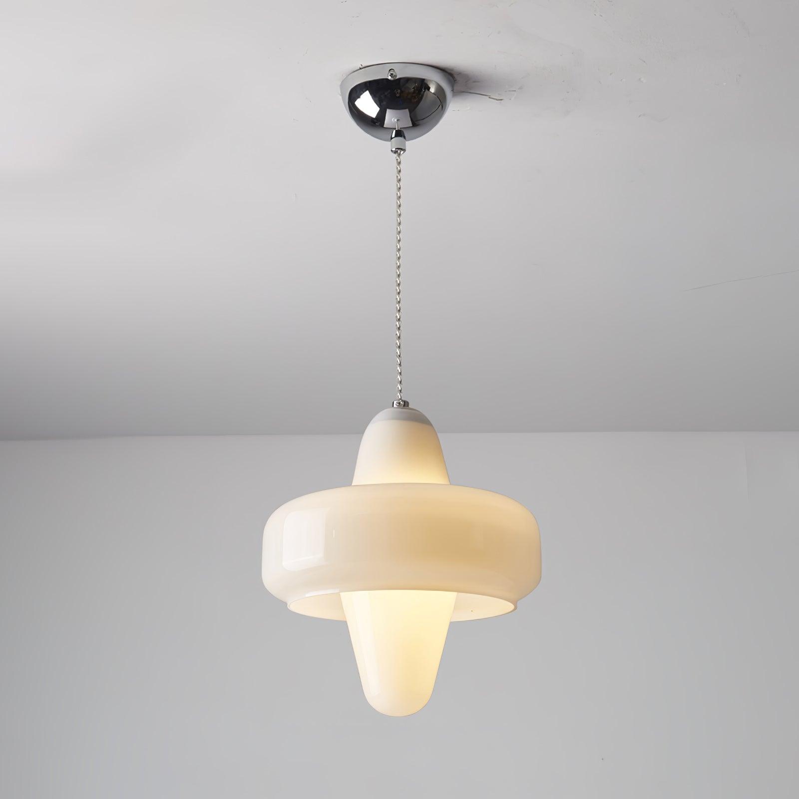 Nuvia Minimalist Glass Pendant Lamp-Neutral Decor