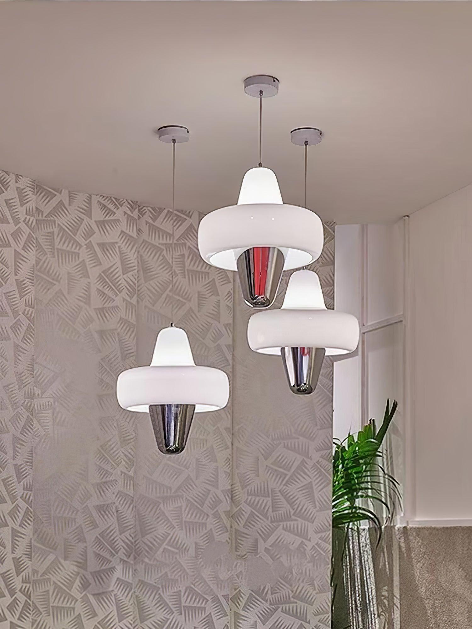 Nuvia Minimalist Glass Pendant Lamp-Neutral Decor