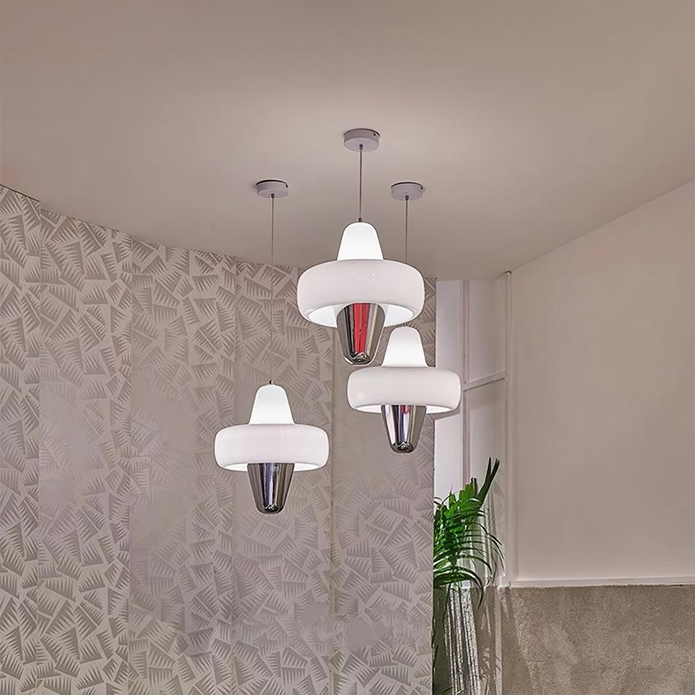 Nuvia Minimalist Glass Pendant Lamp-Neutral Decor