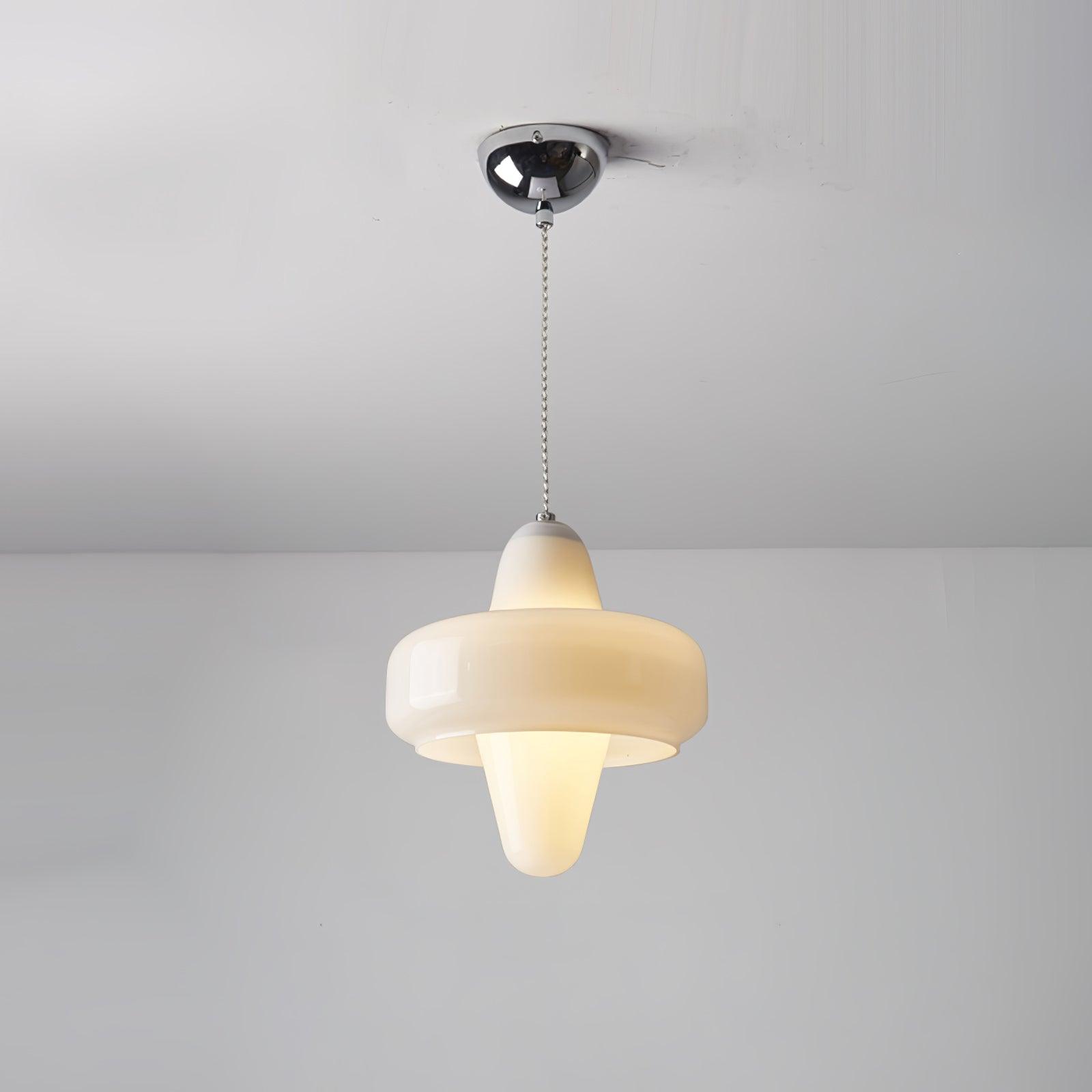 Nuvia Minimalist Glass Pendant Lamp-Neutral Decor