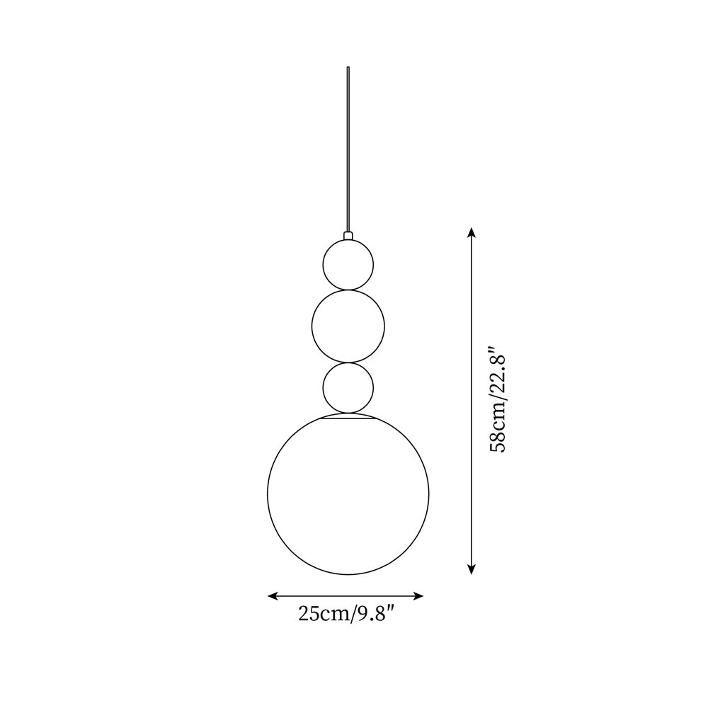 Candy Round Ball Pendant Light