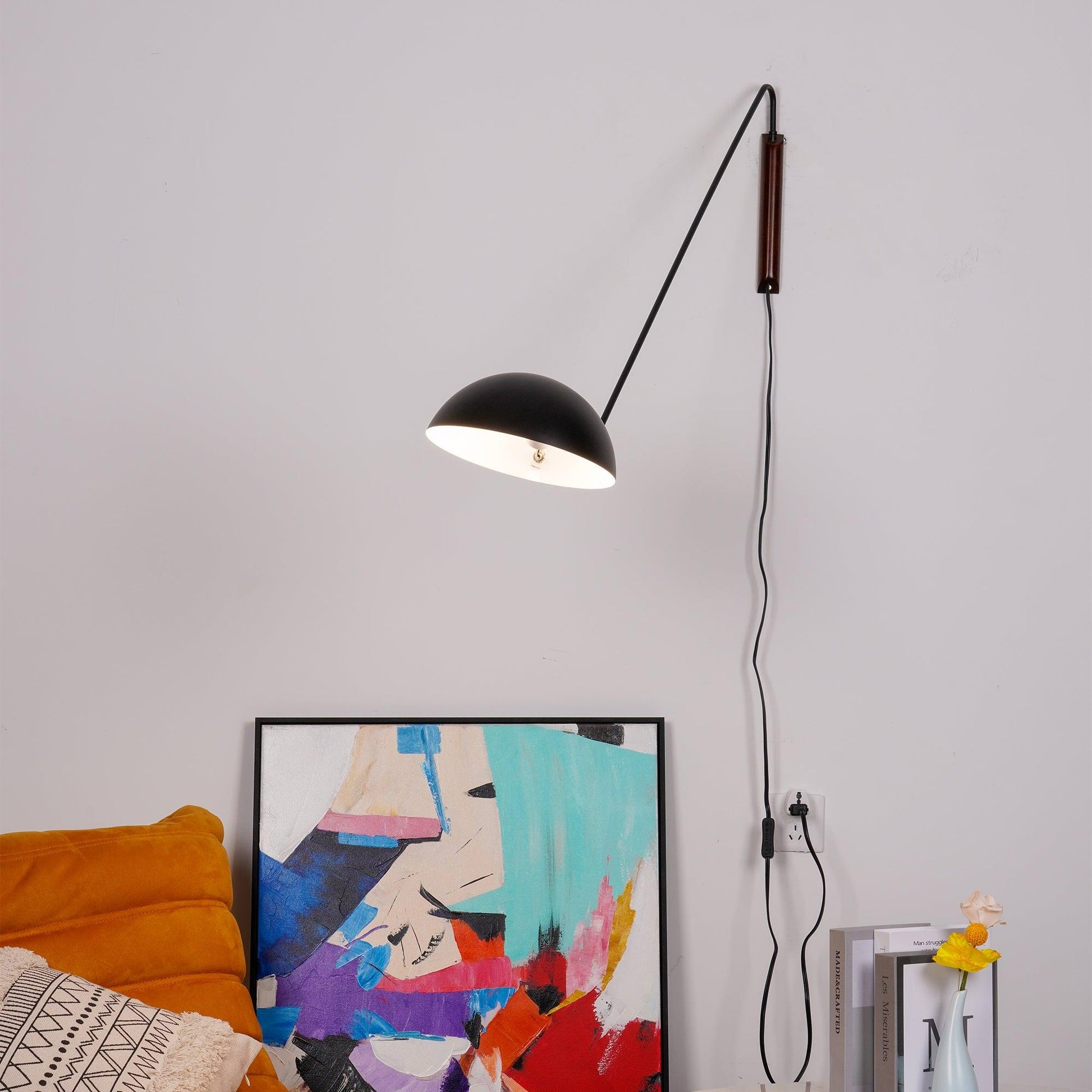 Lirixel Wood Wall Lamp-Neutral Decor