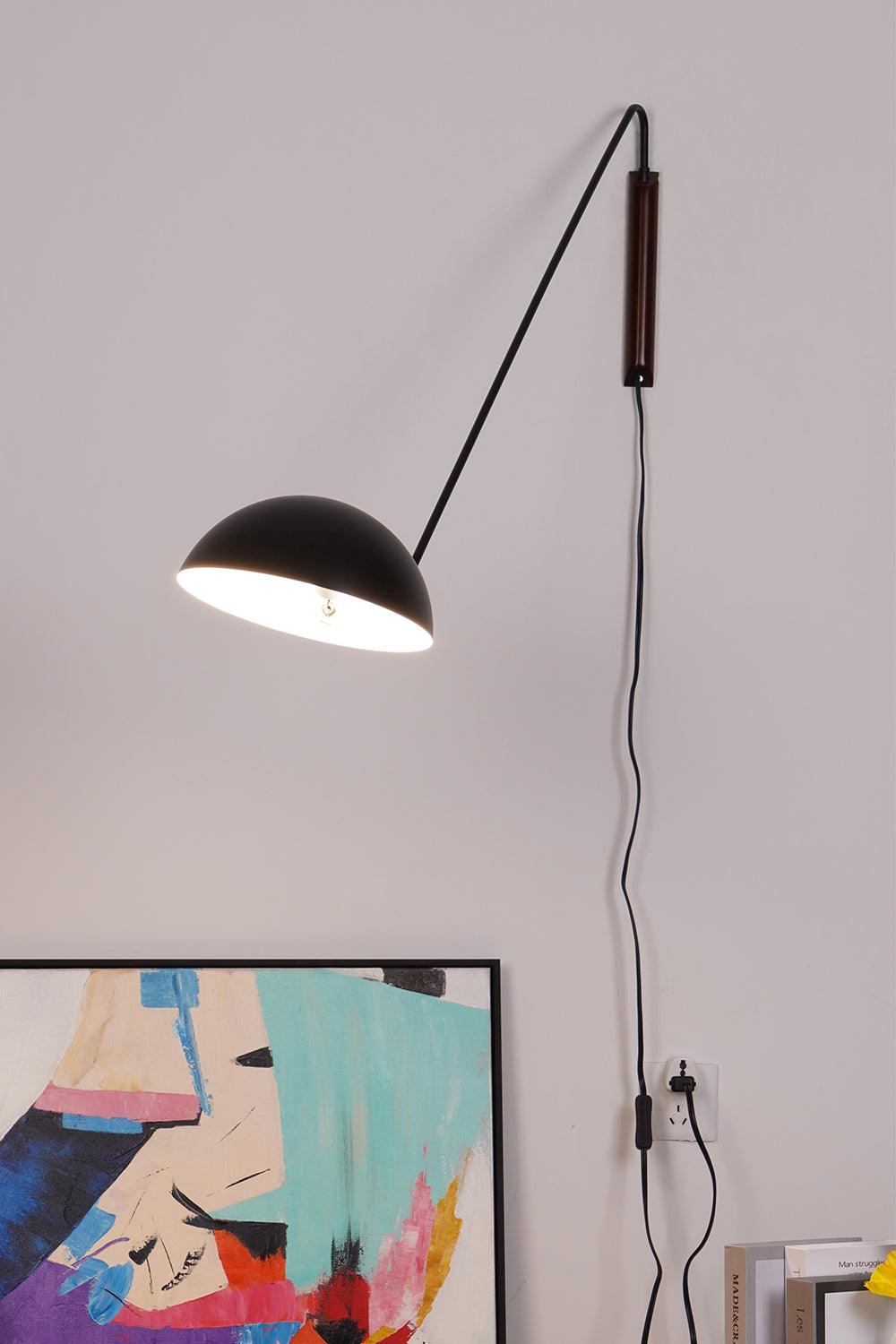 Lirixel Wood Wall Lamp-Neutral Decor