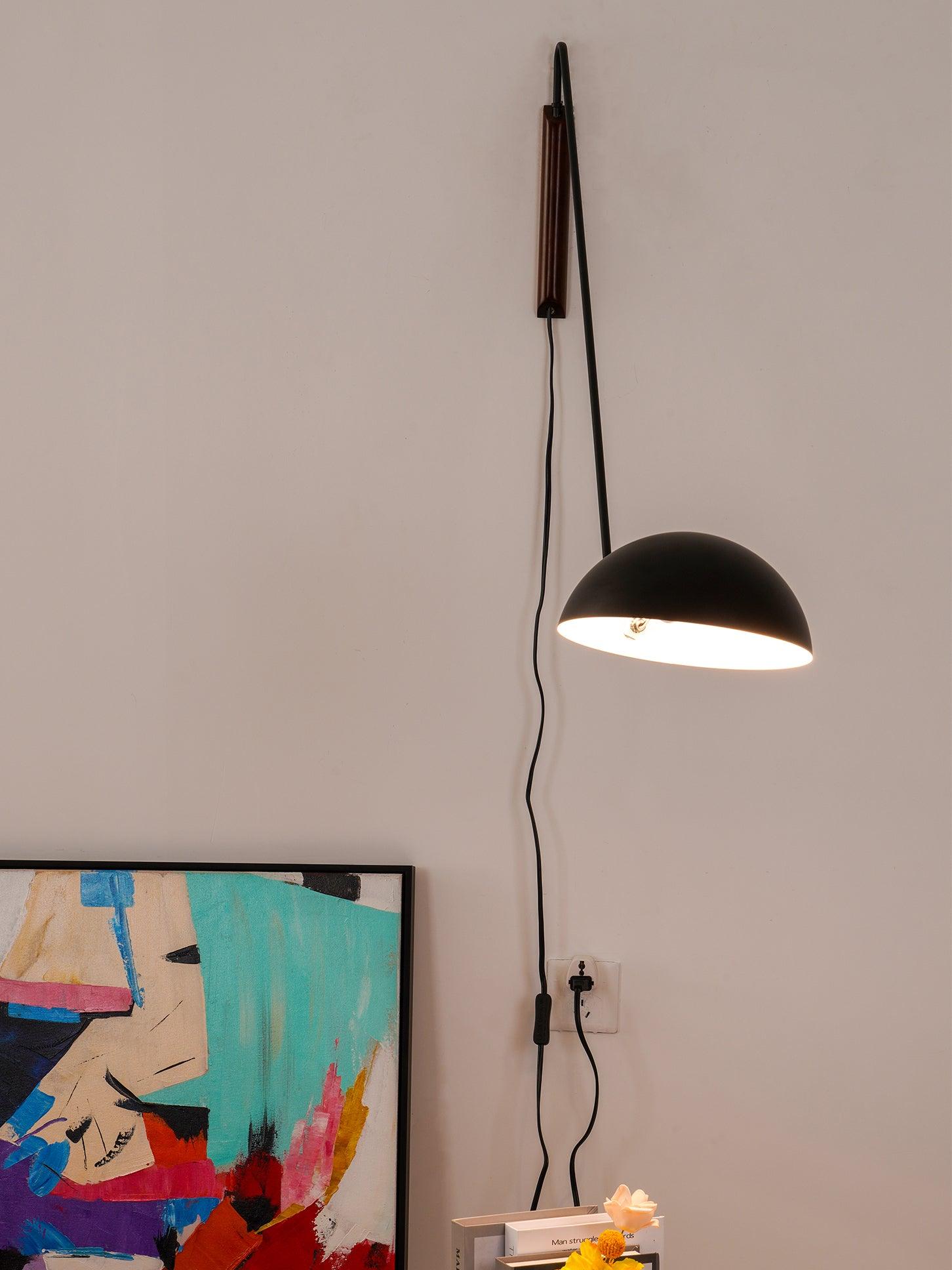 Lirixel Wood Wall Lamp-Neutral Decor