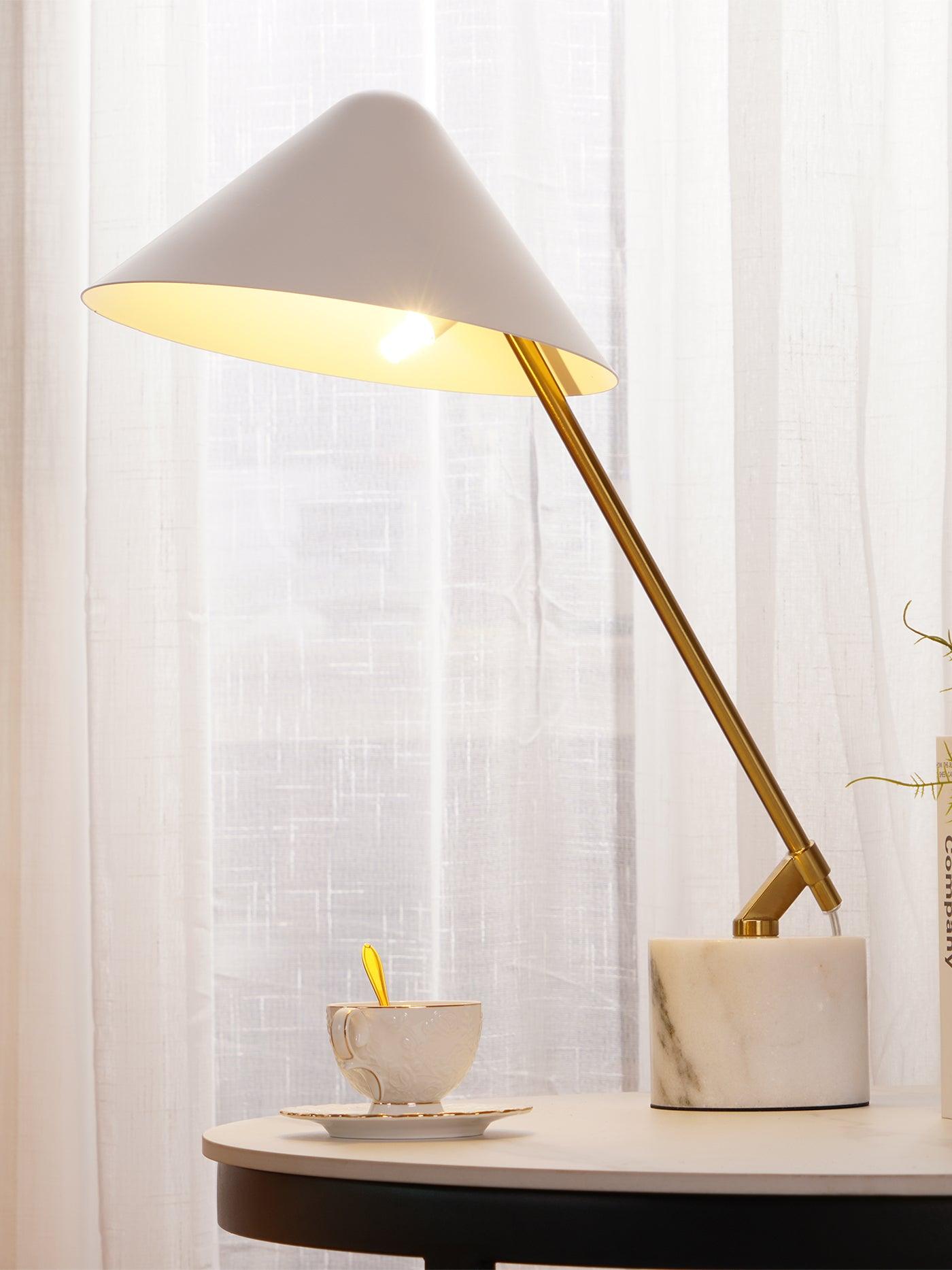 Yule Small Hat Table Lamp-Neutral Decor