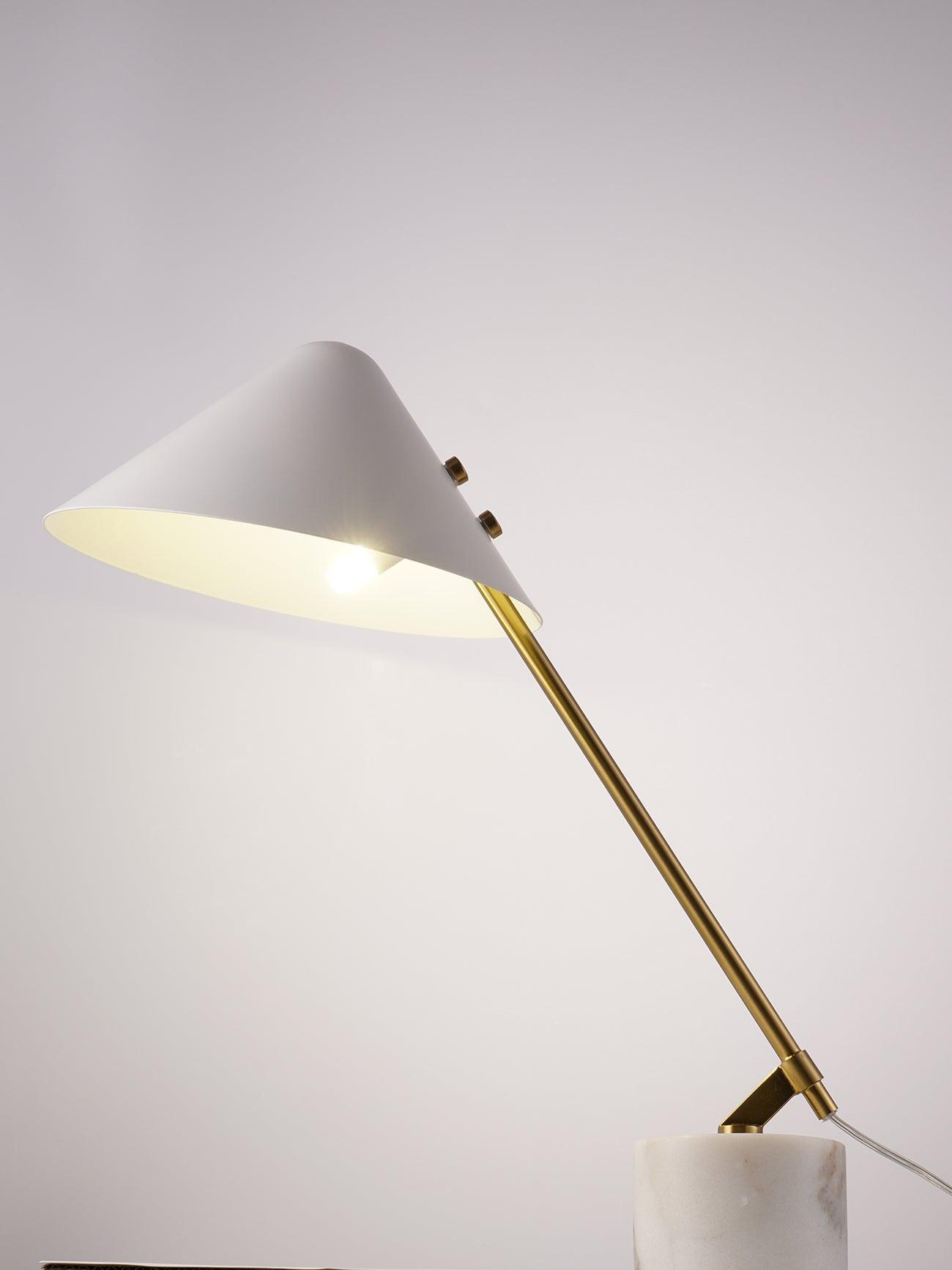 Yule Small Hat Table Lamp-Neutral Decor