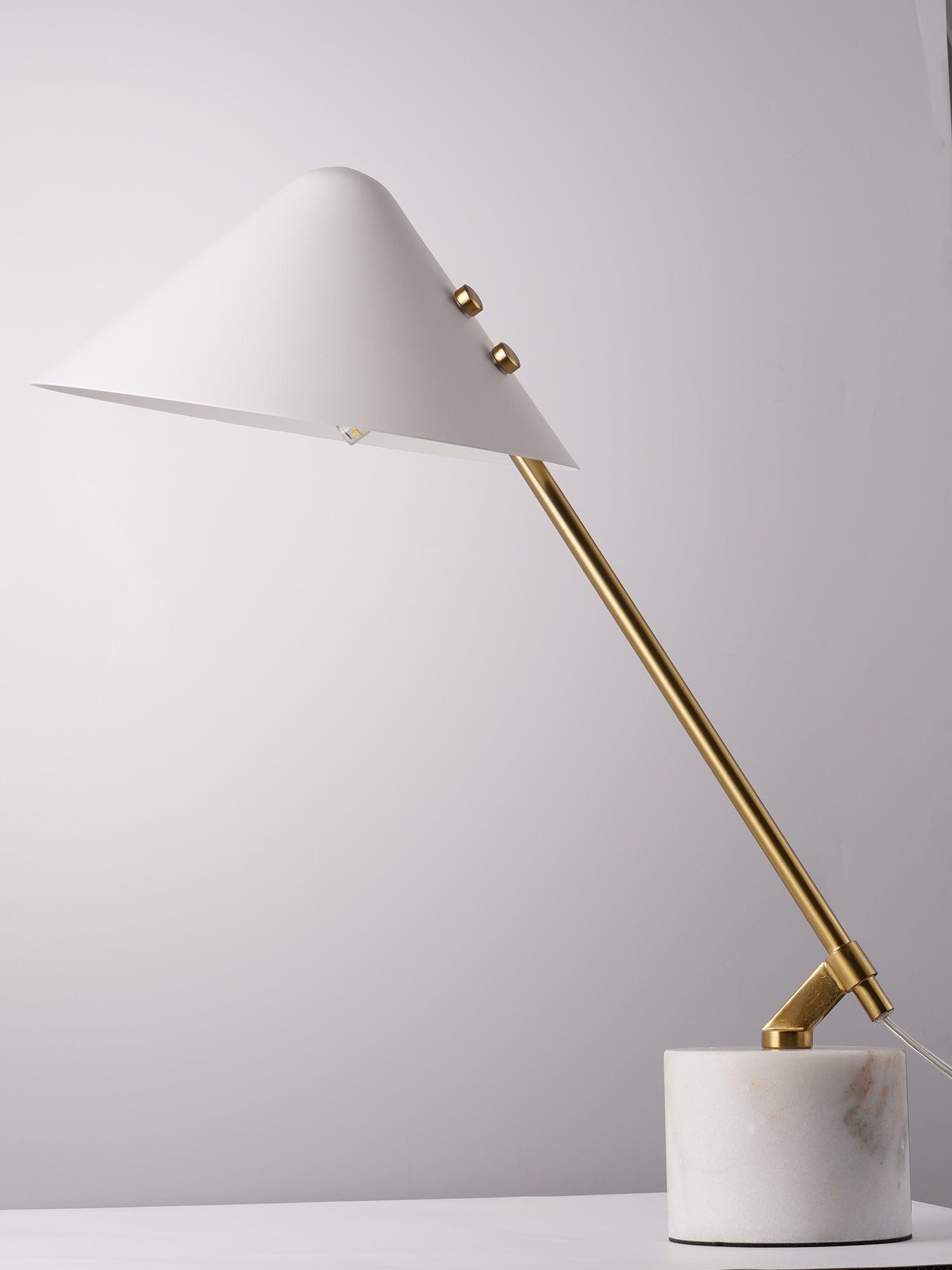 Yule Small Hat Table Lamp-Neutral Decor