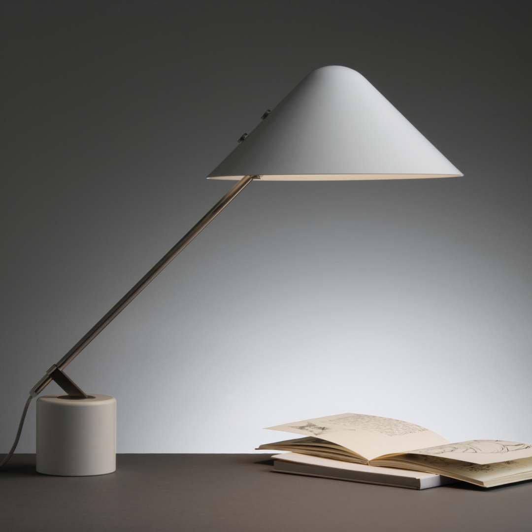 Yule Small Hat Table Lamp-Neutral Decor