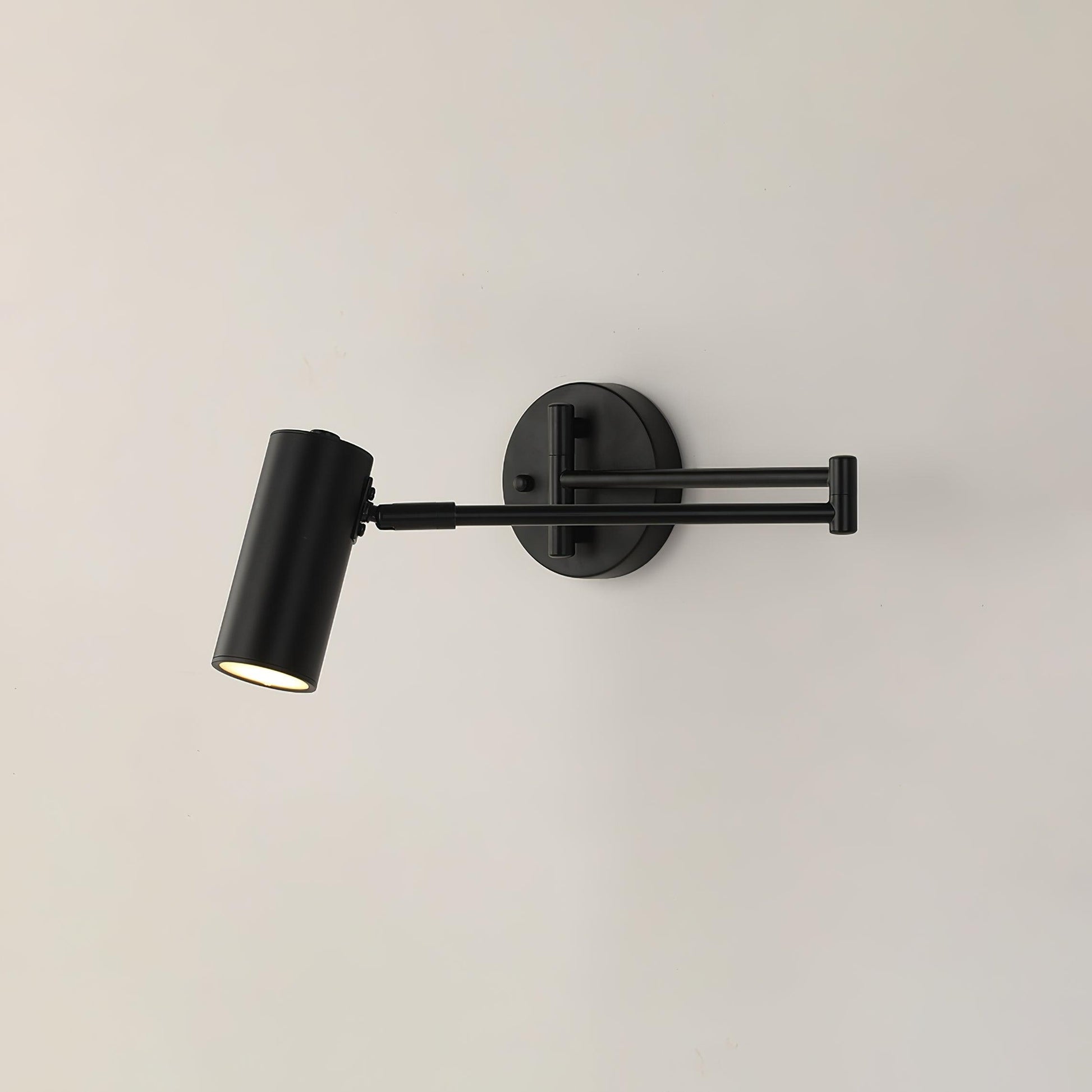 Lustra Wall Sconce Brass Swing Arm Adjustable-Neutral Decor