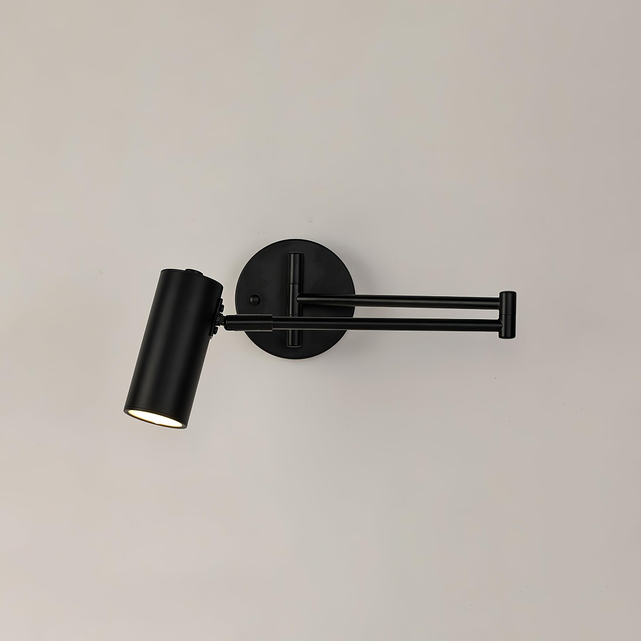 Lustra Wall Sconce Brass Swing Arm Adjustable-Neutral Decor