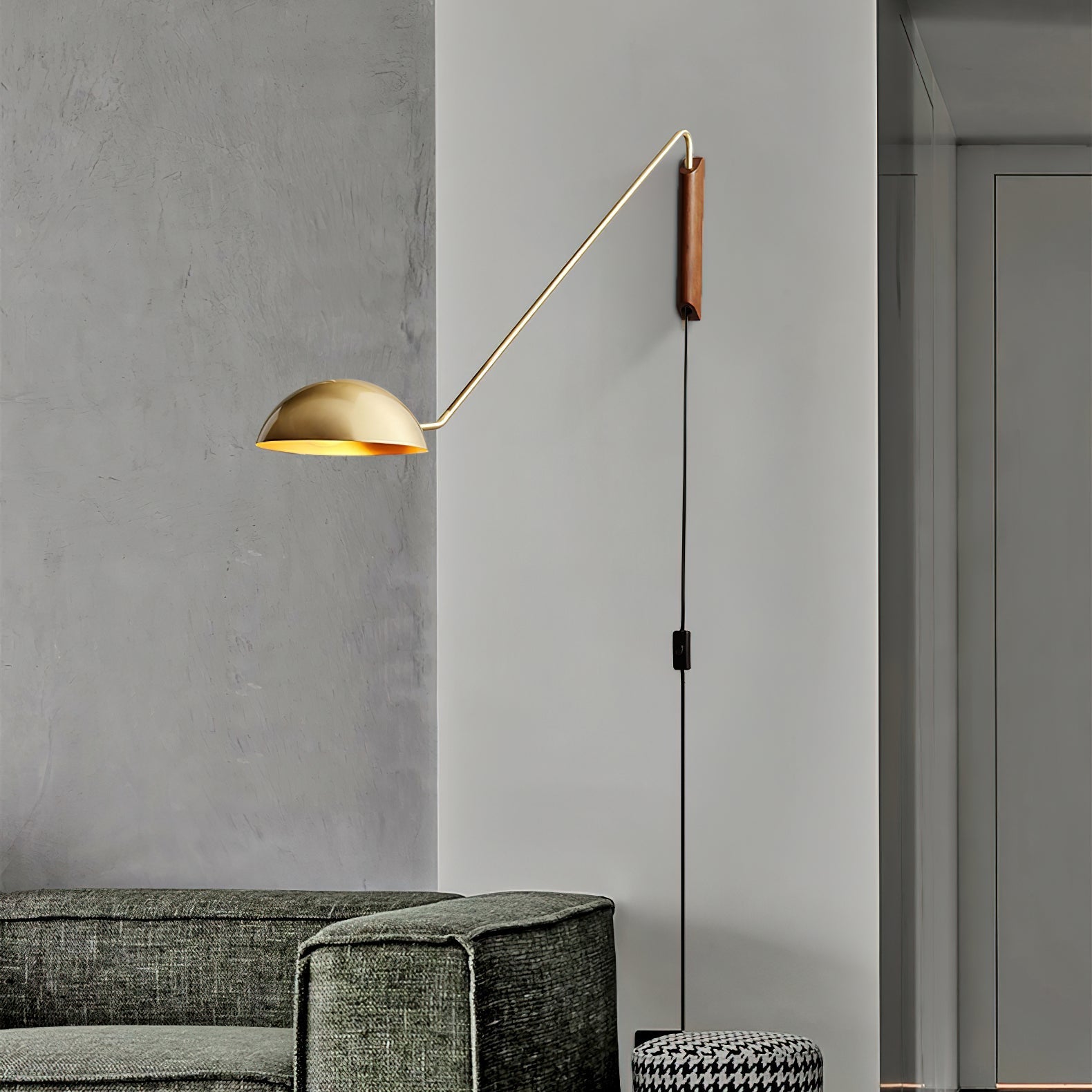 Lirixel Wood Wall Lamp-Neutral Decor