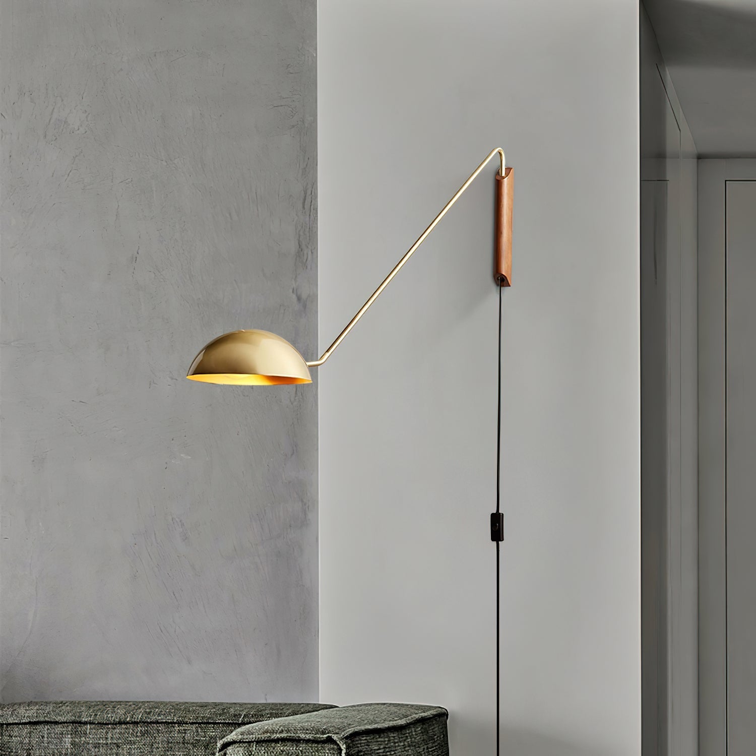 Lirixel Wood Wall Lamp-Neutral Decor