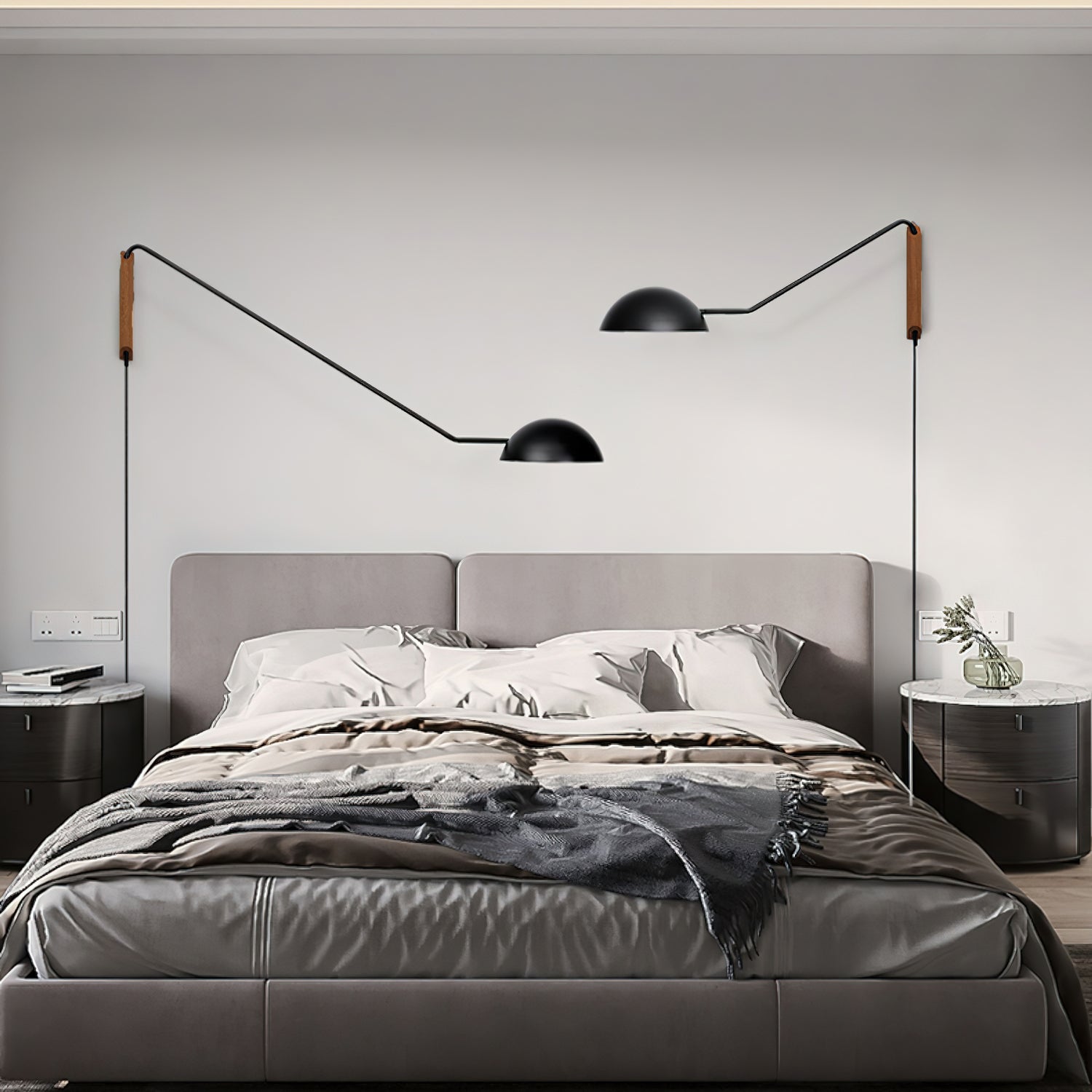 Lirixel Wood Wall Lamp-Neutral Decor
