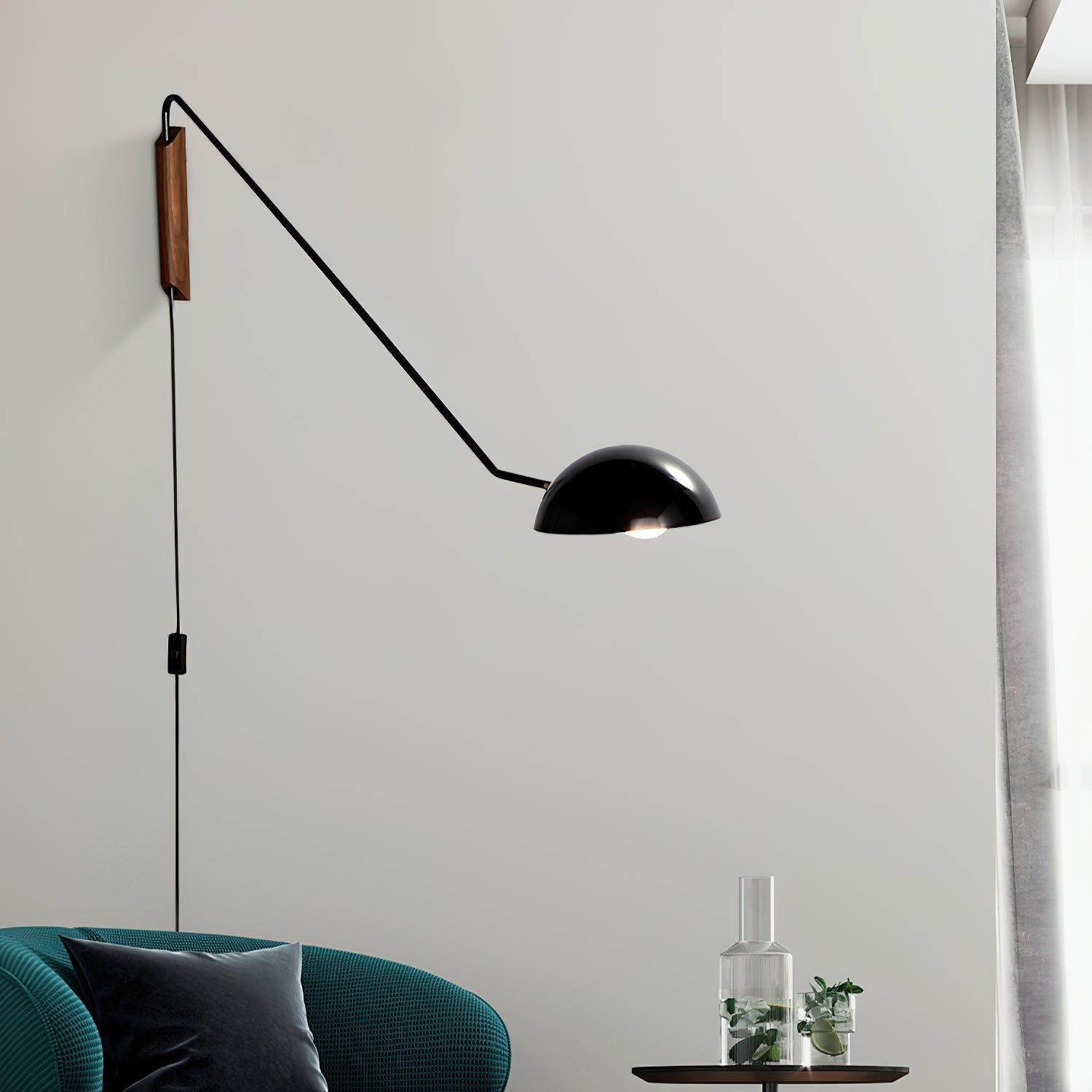 Lirixel Wood Wall Lamp-Neutral Decor