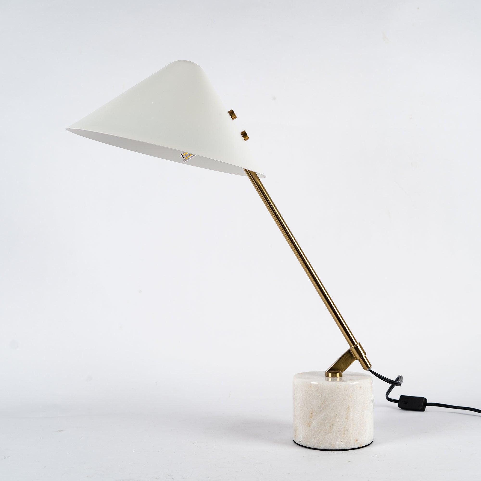 Yule Small Hat Table Lamp-Neutral Decor