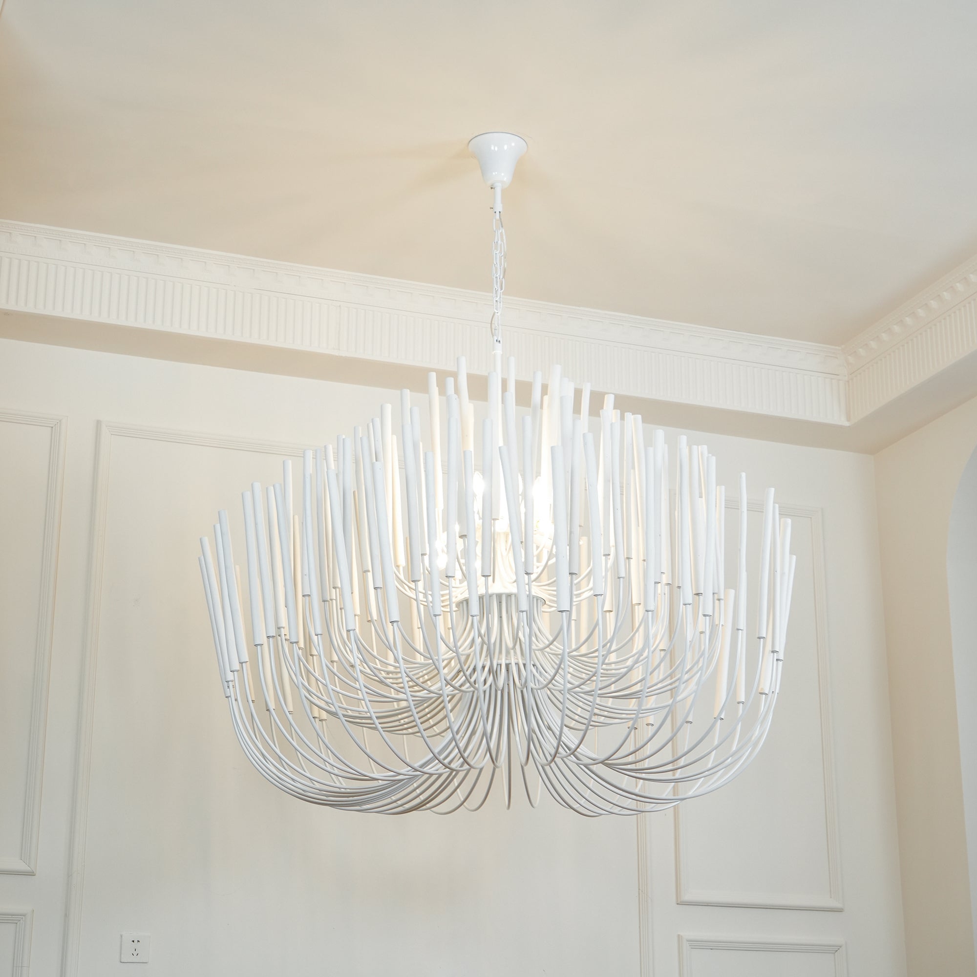 Xantir Postmodern Luxury Wood Chandelier-Neutral Decor