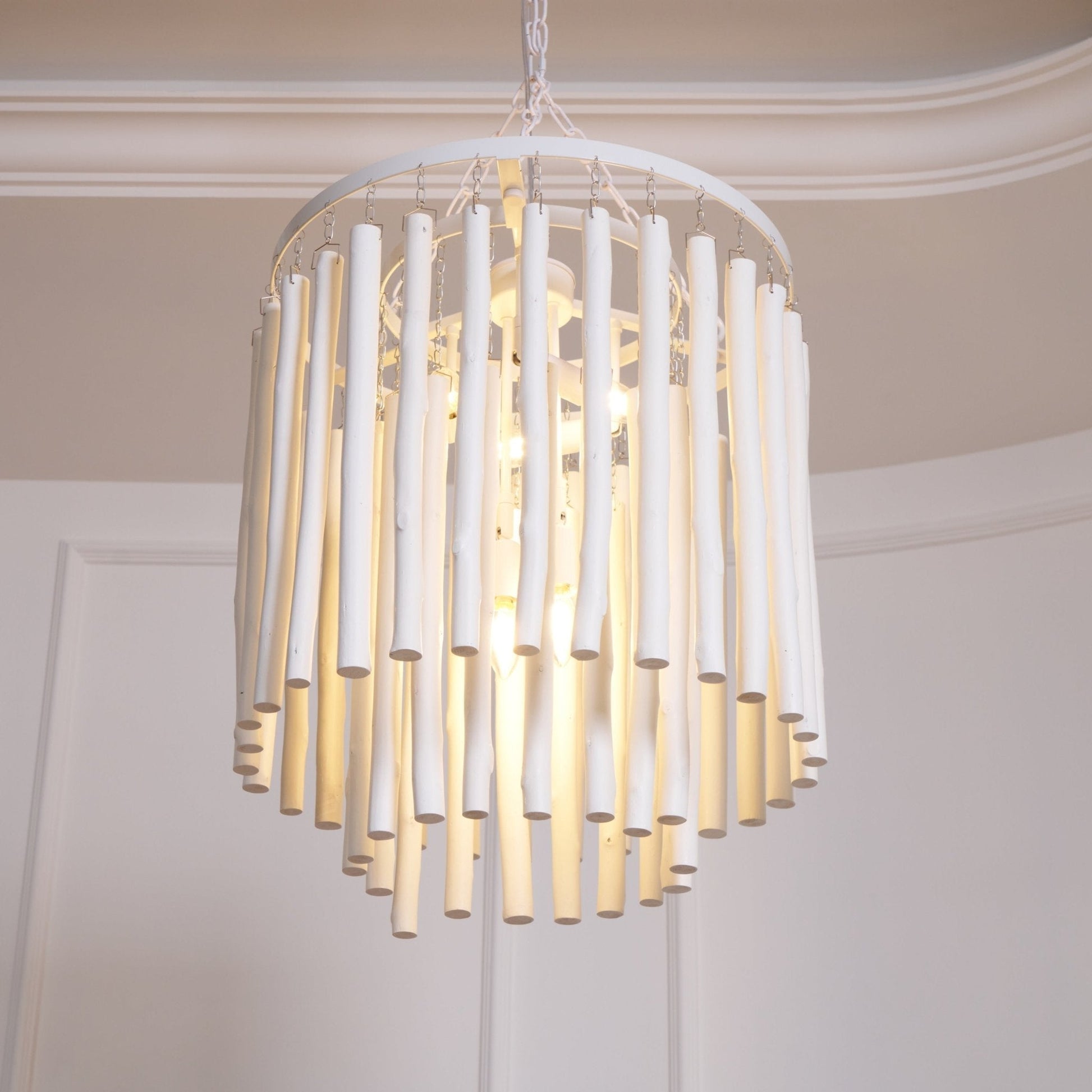Xantir Postmodern Luxury Wood Chandelier-Neutral Decor