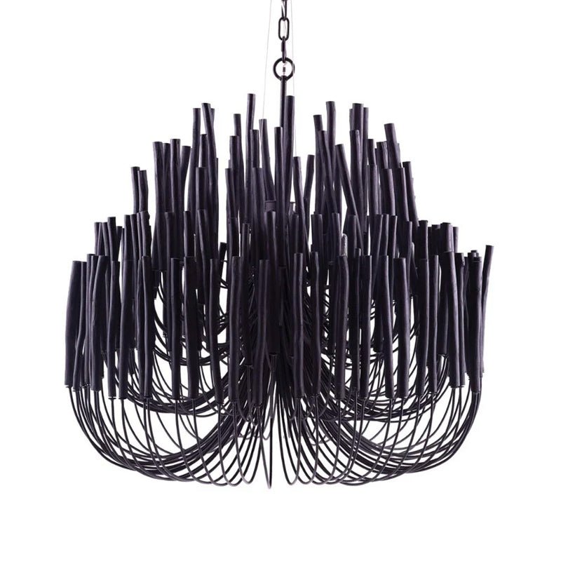 Xantir Postmodern Luxury Wood Chandelier-Neutral Decor
