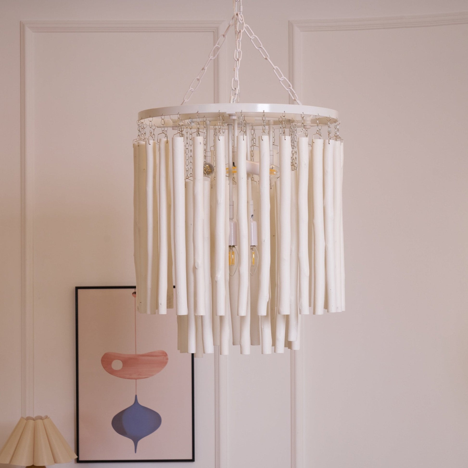 Xantir Postmodern Luxury Wood Chandelier-Neutral Decor