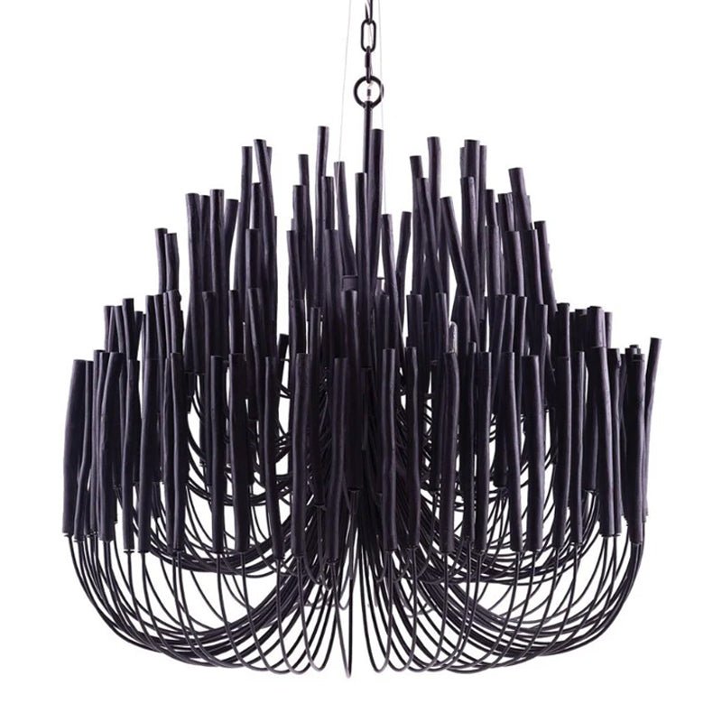 Xantir Postmodern Luxury Wood Chandelier-Neutral Decor