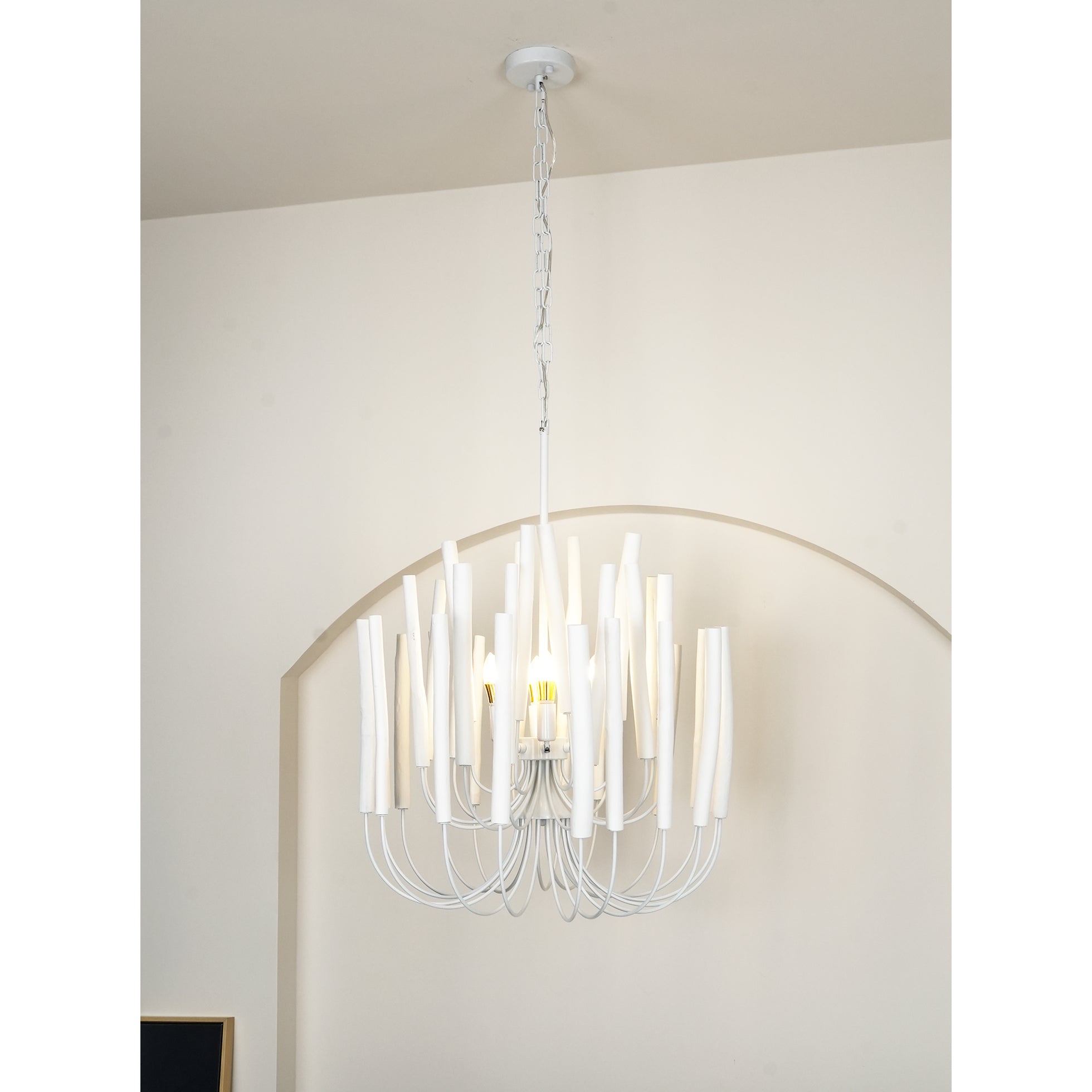 Xantir Postmodern Luxury Wood Chandelier-Neutral Decor