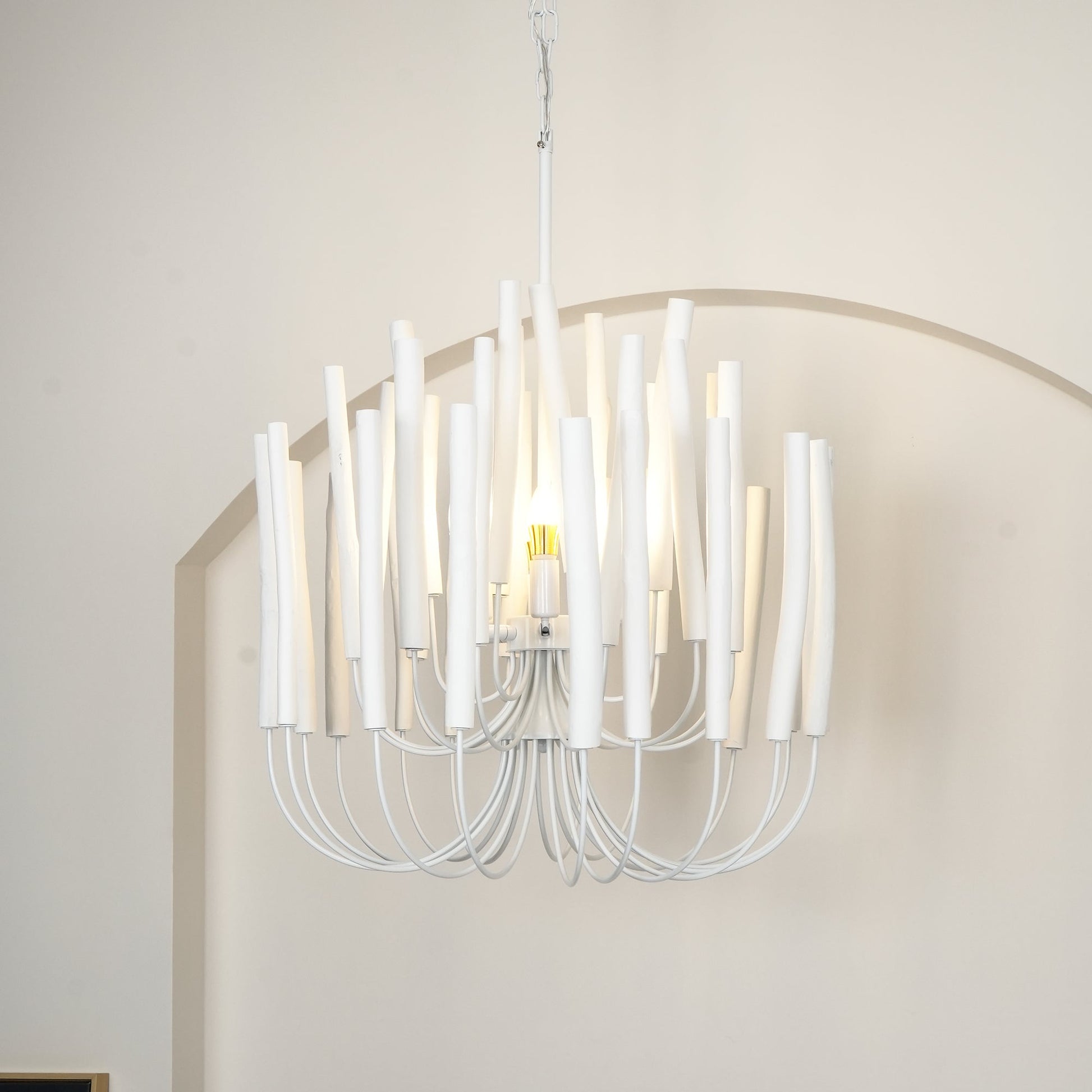 Xantir Postmodern Luxury Wood Chandelier-Neutral Decor