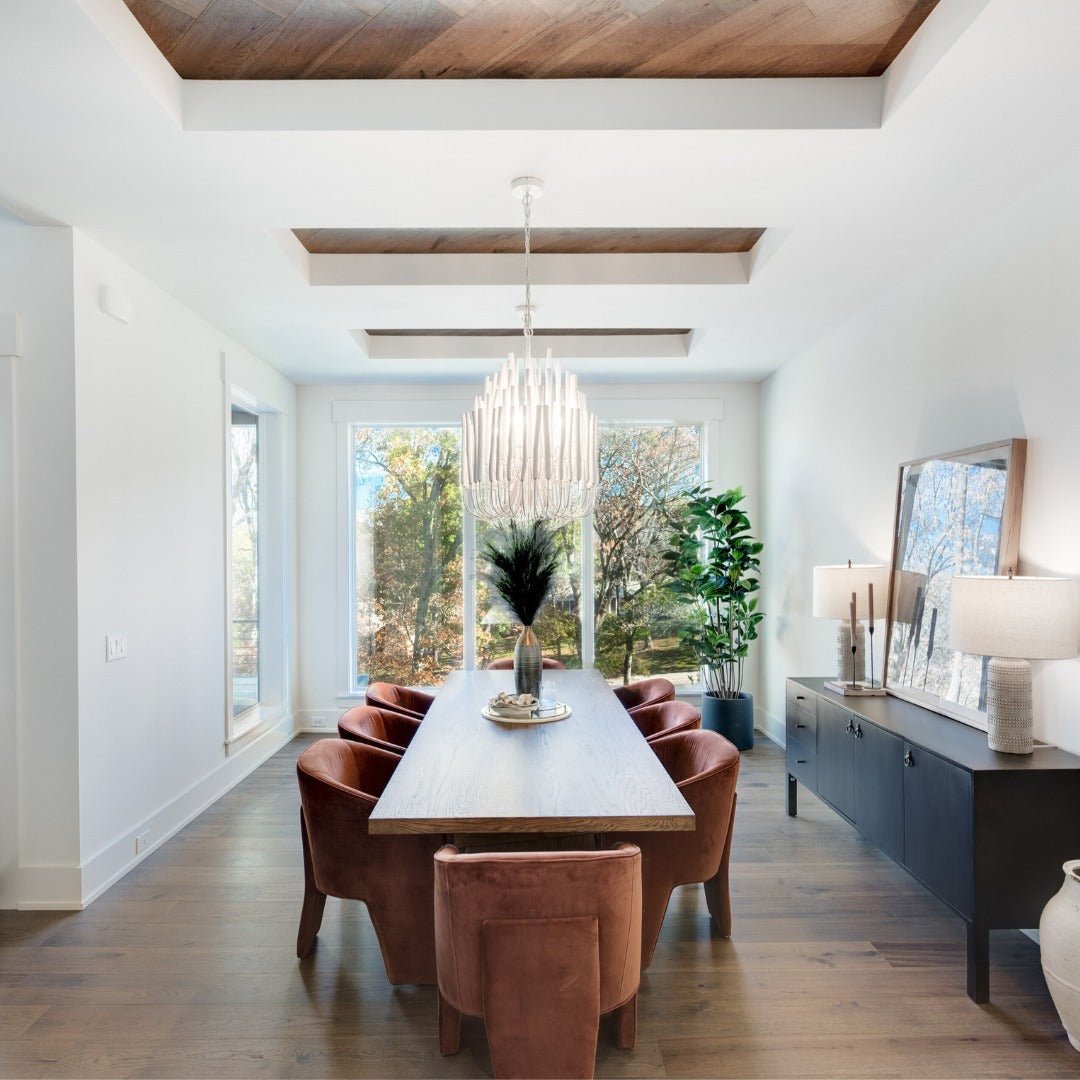 Xantir Postmodern Luxury Wood Chandelier-Neutral Decor