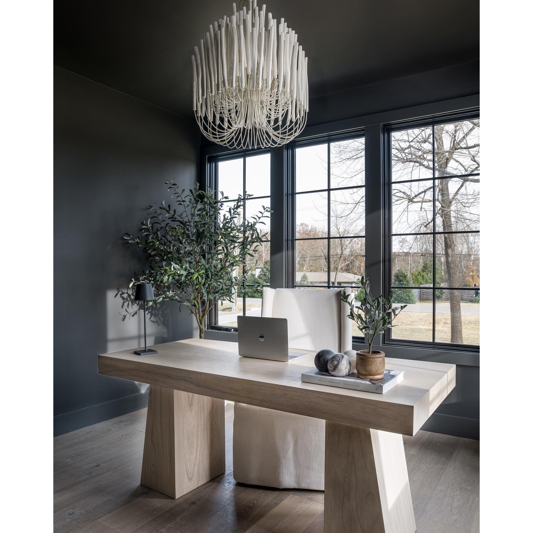 Xantir Postmodern Luxury Wood Chandelier-Neutral Decor