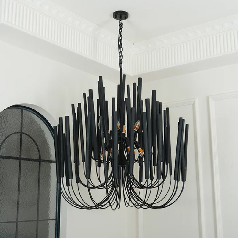 Xantir Postmodern Luxury Wood Chandelier-Neutral Decor