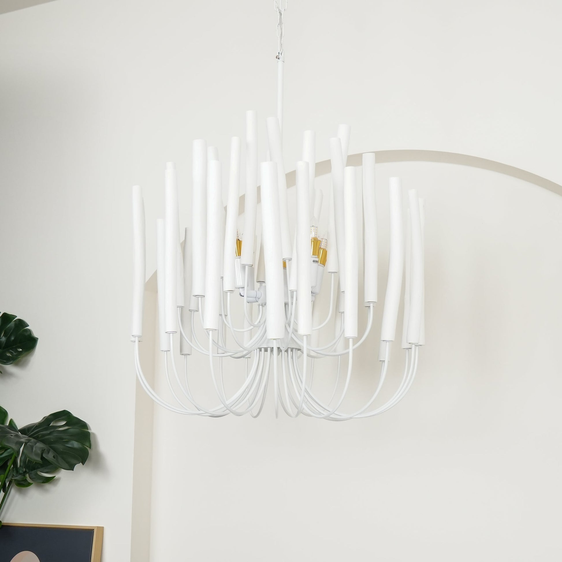 Xantir Postmodern Luxury Wood Chandelier-Neutral Decor