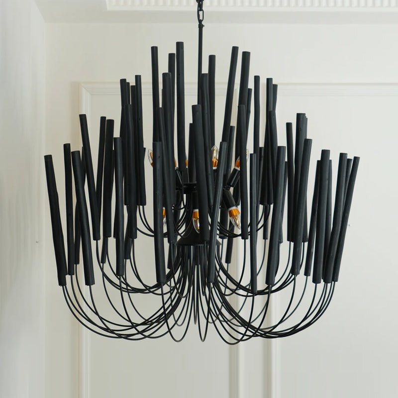 Xantir Postmodern Luxury Wood Chandelier-Neutral Decor