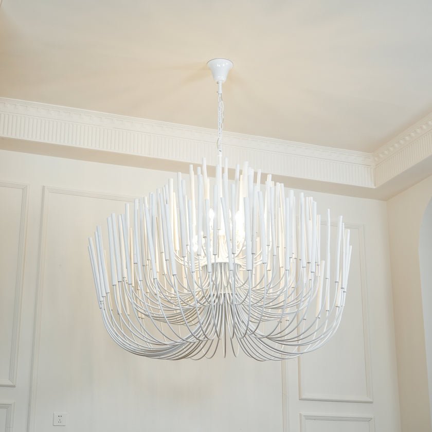 Xantir Postmodern Luxury Wood Chandelier-Neutral Decor