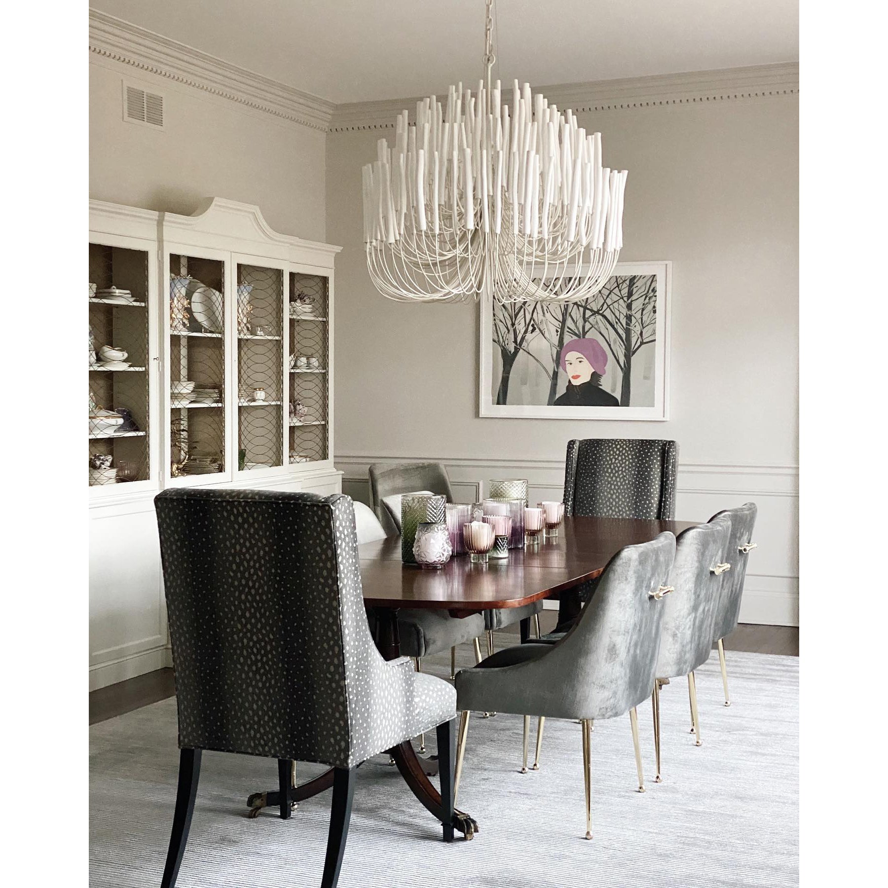 Xantir Postmodern Luxury Wood Chandelier-Neutral Decor