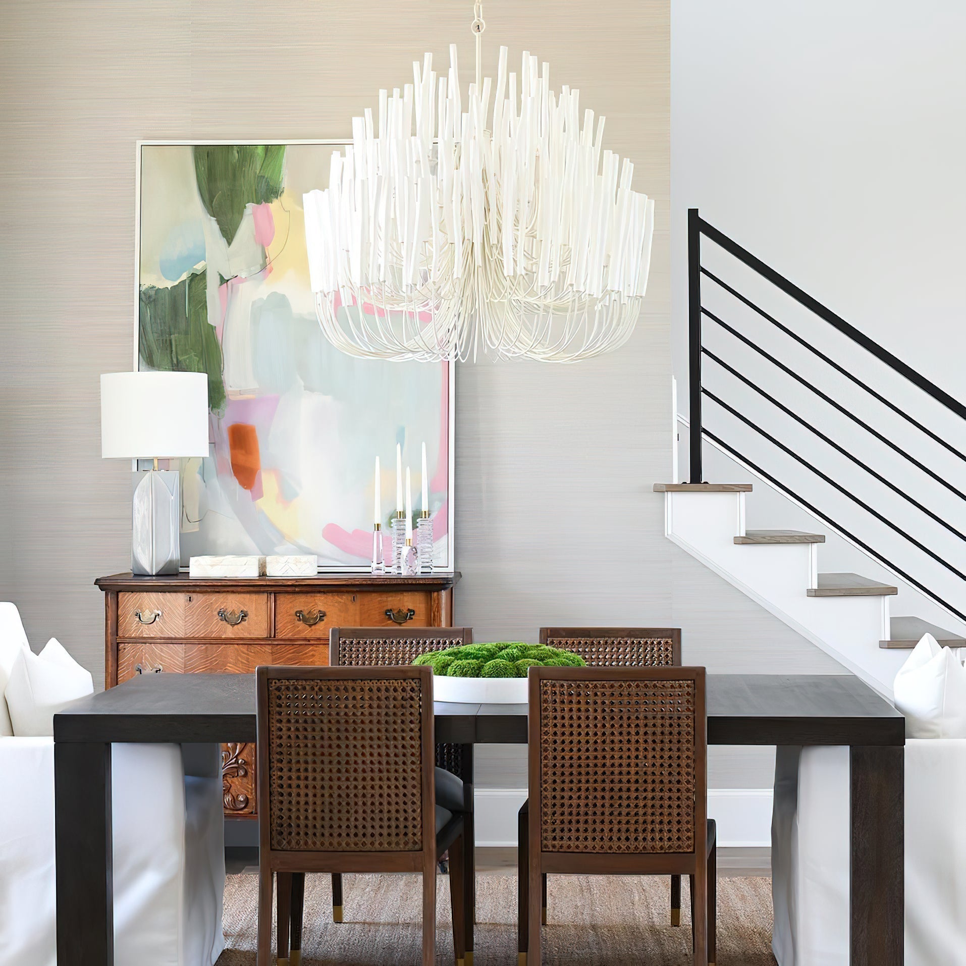 Xantir Postmodern Luxury Wood Chandelier-Neutral Decor