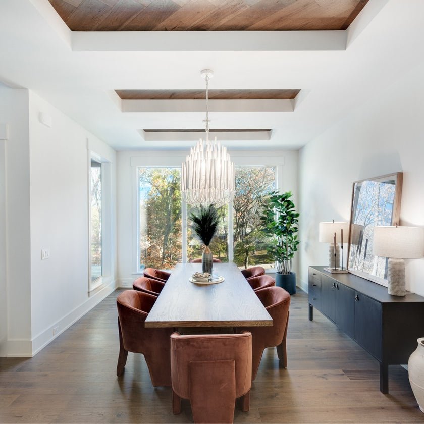 Xantir Postmodern Luxury Wood Chandelier-Neutral Decor
