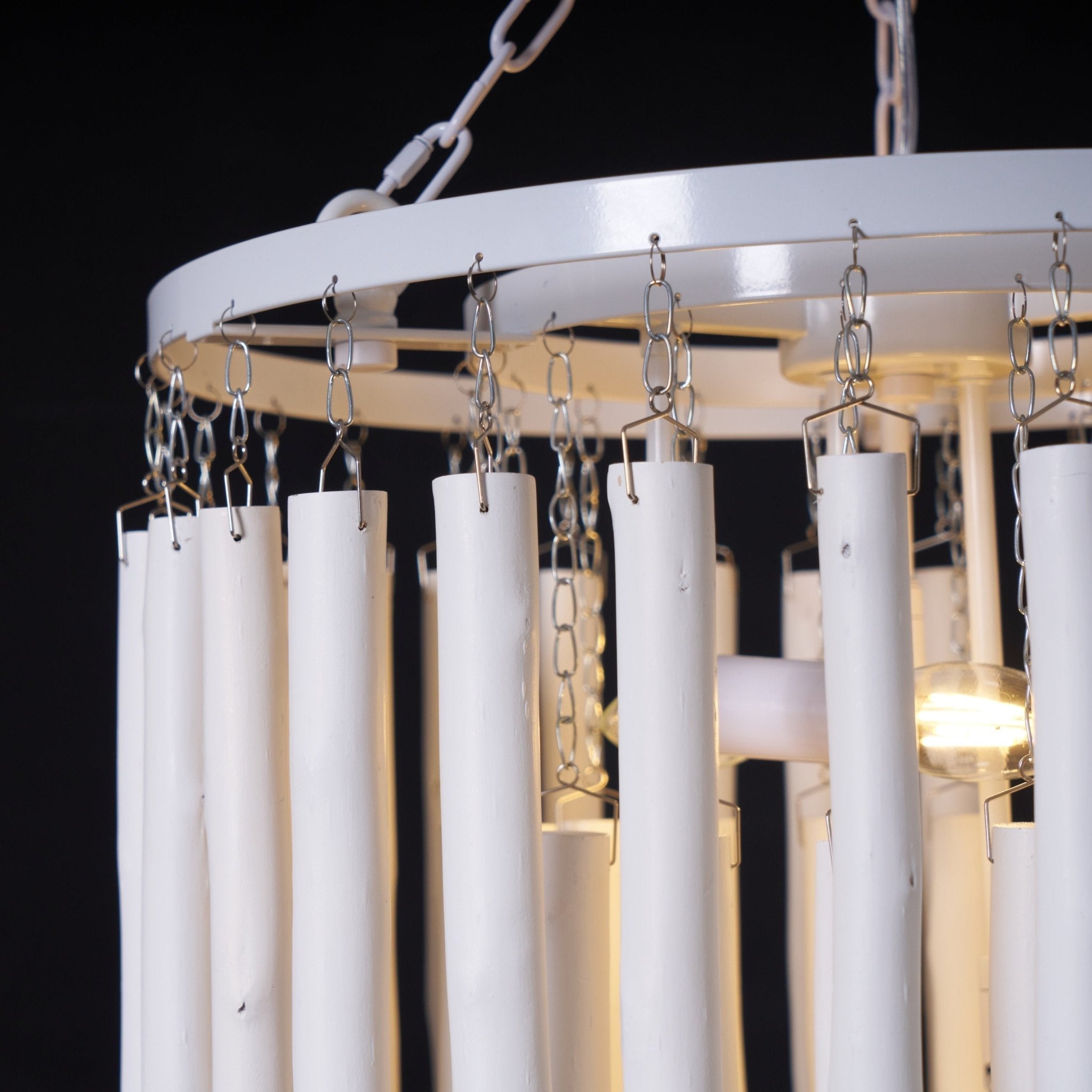 Xantir Postmodern Luxury Wood Chandelier-Neutral Decor