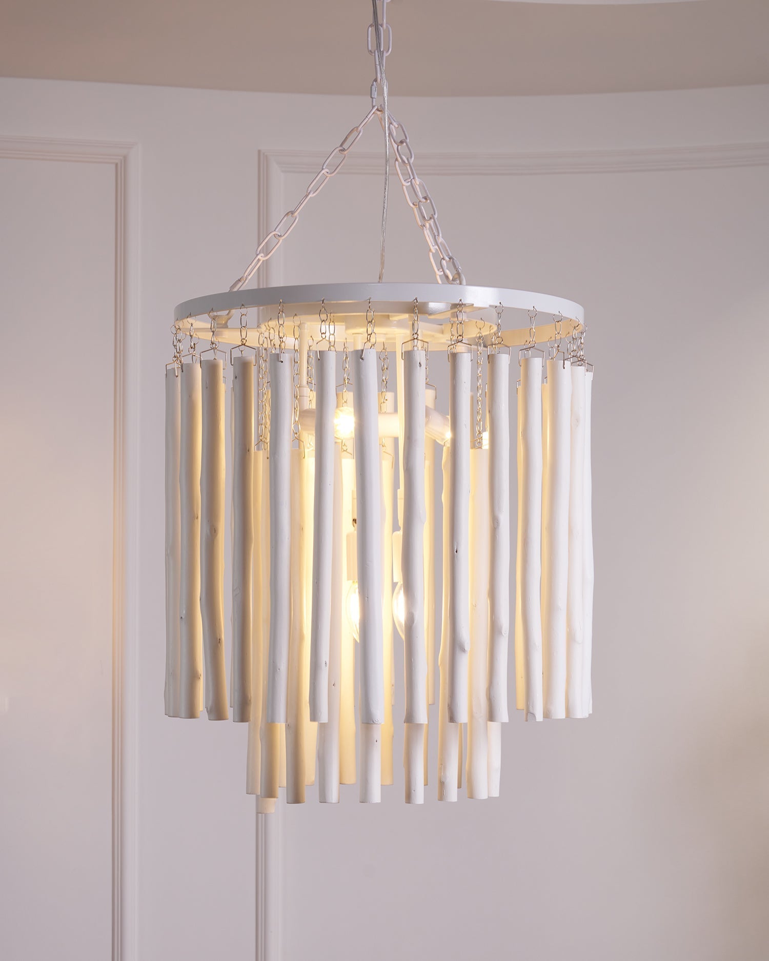 Xantir Postmodern Luxury Wood Chandelier-Neutral Decor