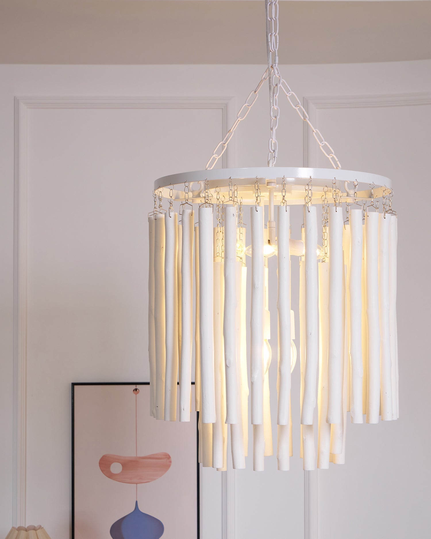 Xantir Postmodern Luxury Wood Chandelier-Neutral Decor