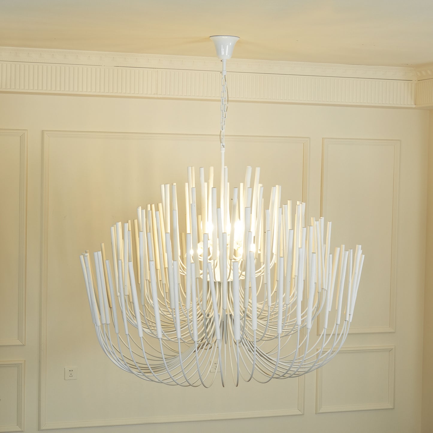 Xantir Postmodern Luxury Wood Chandelier-Neutral Decor