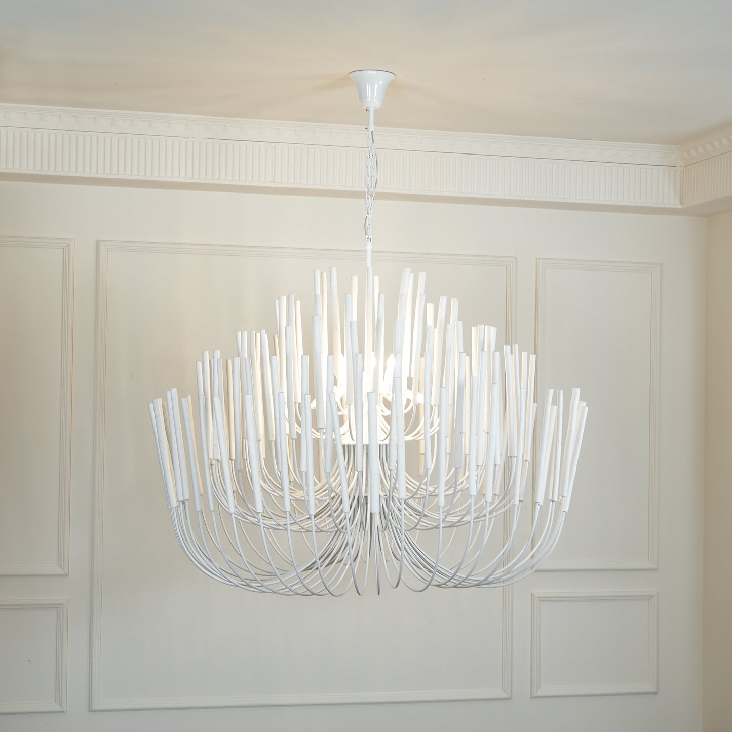 Xantir Postmodern Luxury Wood Chandelier-Neutral Decor