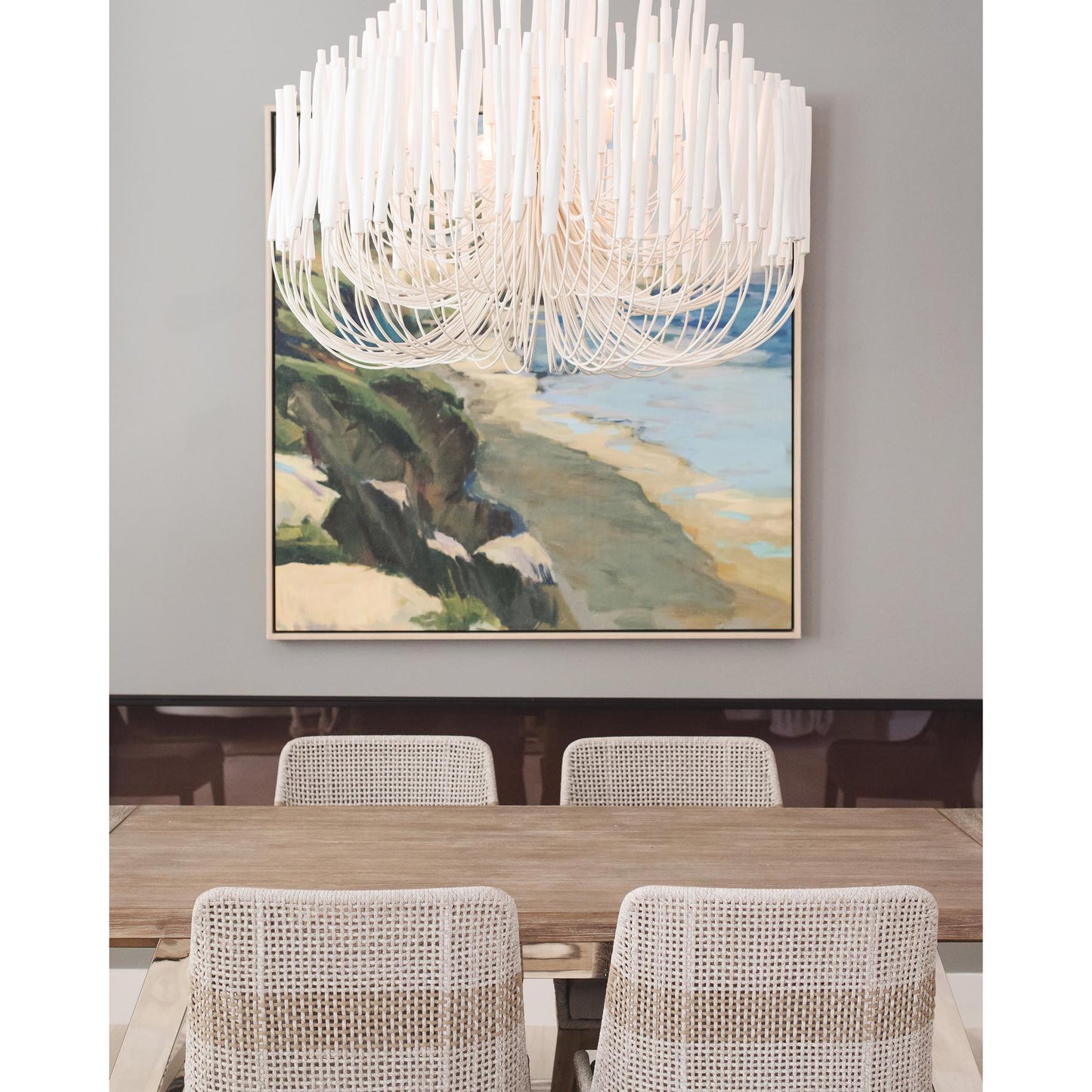 Xantir Postmodern Luxury Wood Chandelier-Neutral Decor